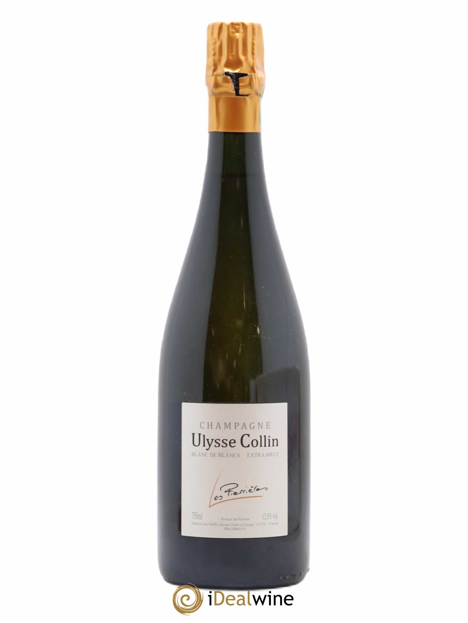 Les Pierrières Blancs de Blancs Extra-Brut Ulysse Collin - Lot de 1 bouteille - 0