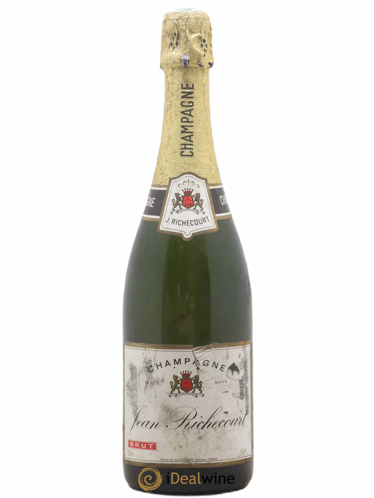 Champagne Jean Richecourt - Lot de 1 bouteille - 0