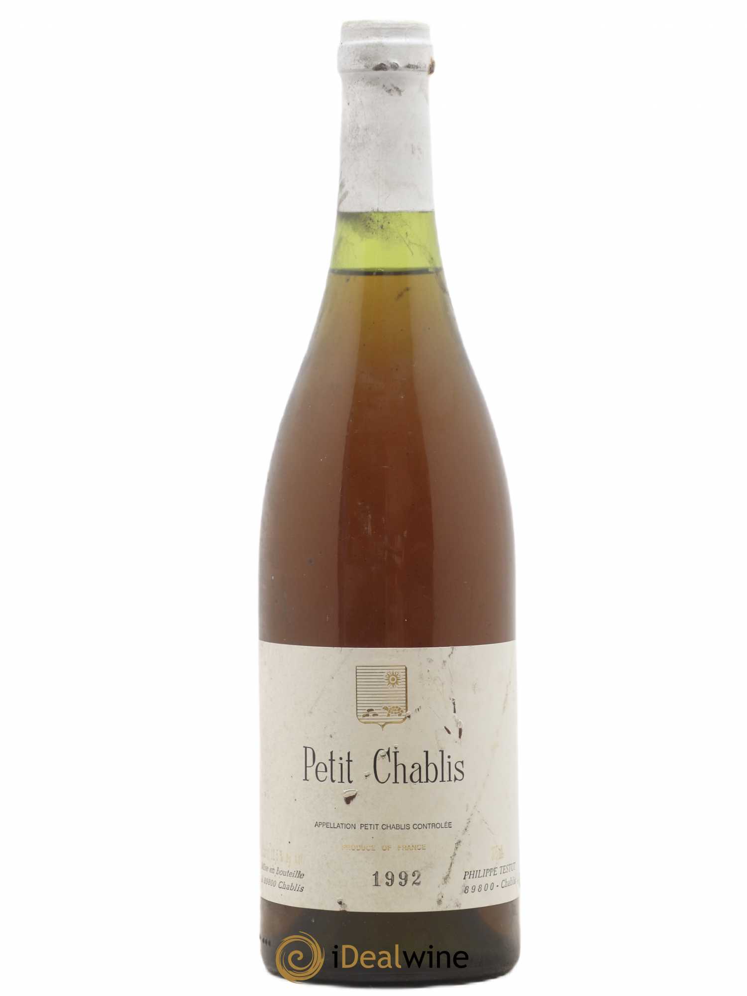 Petit Chablis Philippe Testut 1992 - Posten von 1 Flasche - 0