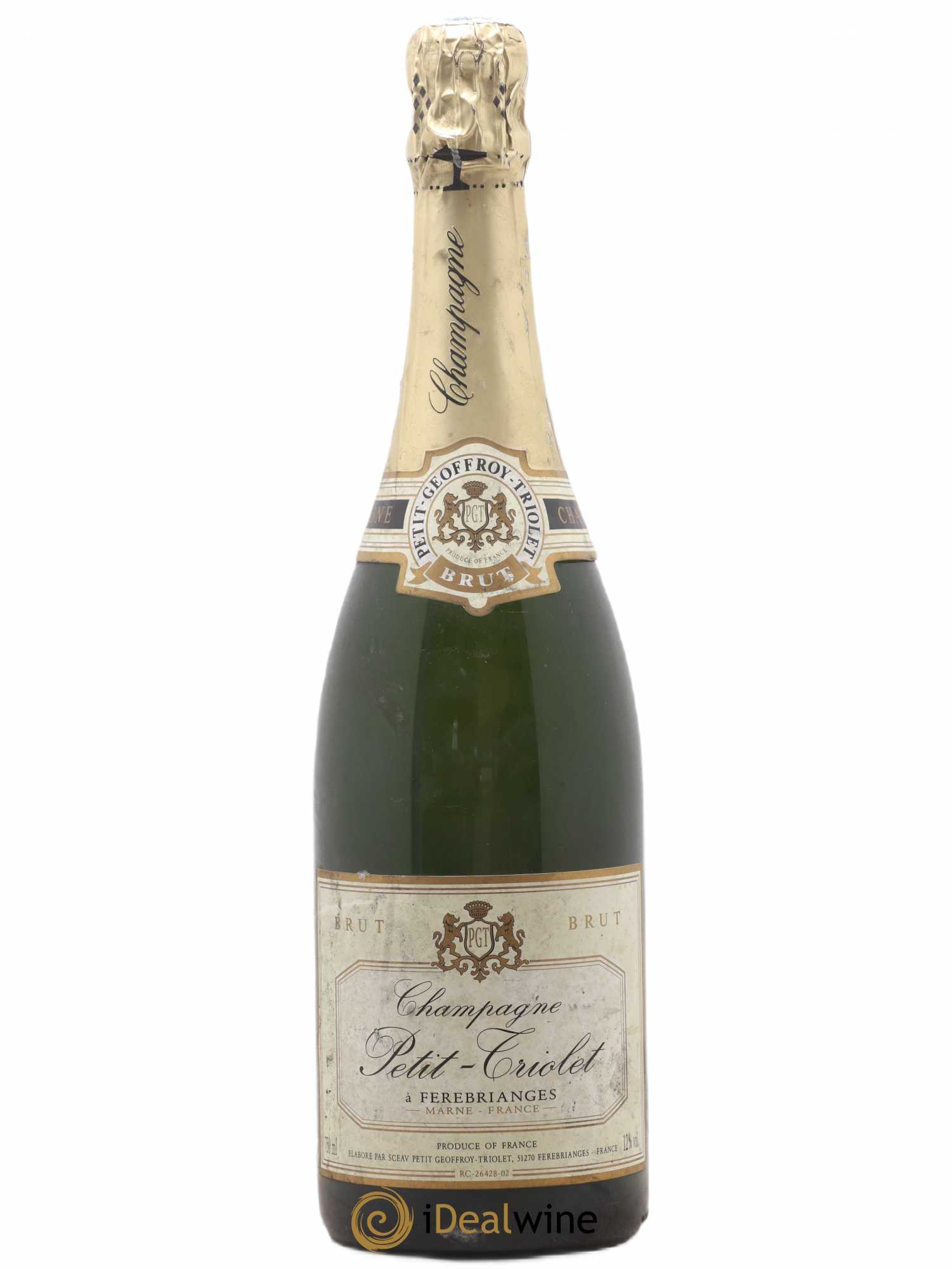 Champagne Petit-Triolet - Lot de 1 bouteille - 0