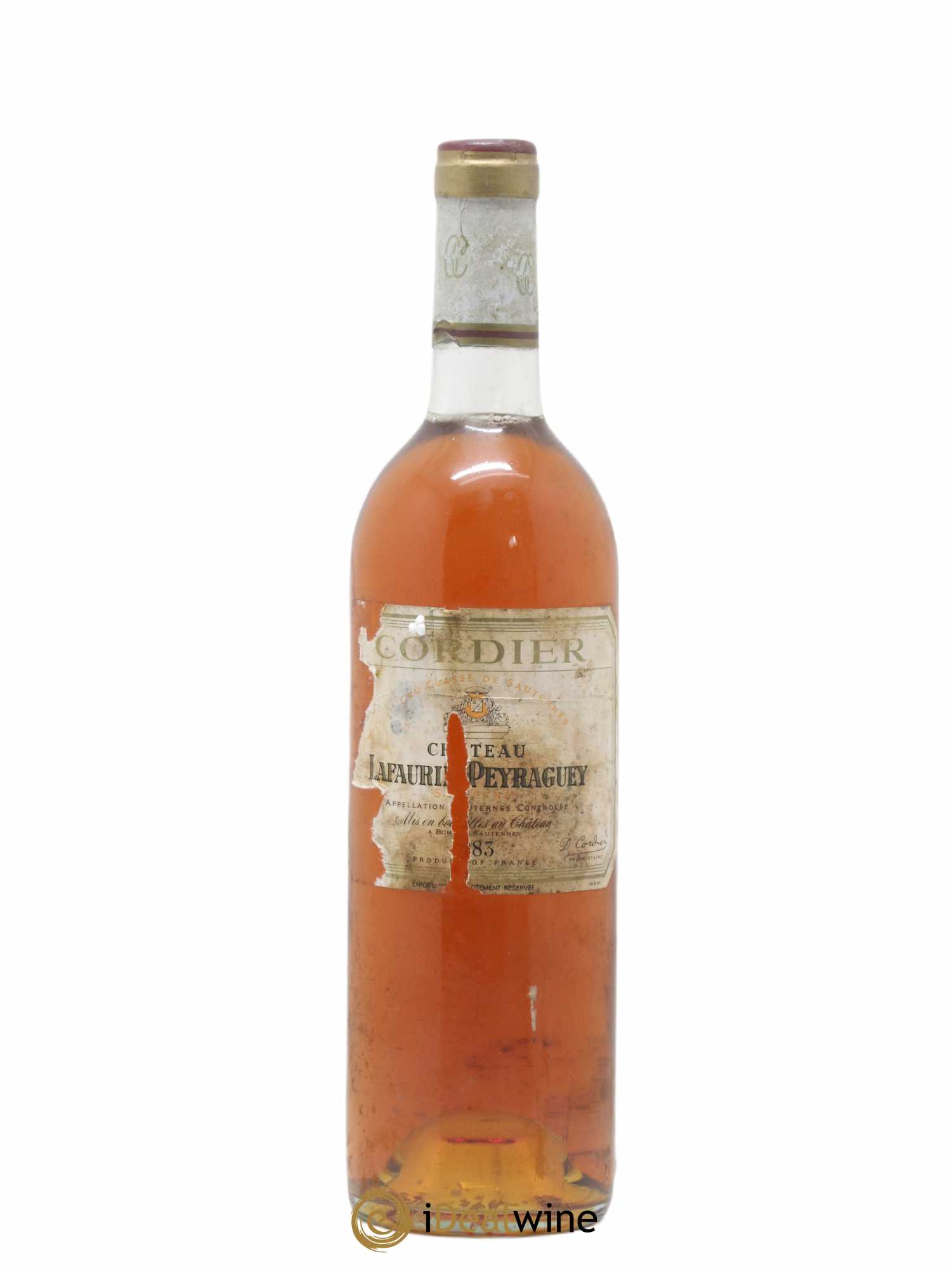 Château Lafaurie-Peyraguey 1er Grand Cru Classé 1983 - Lotto di 1 bottiglia - 0