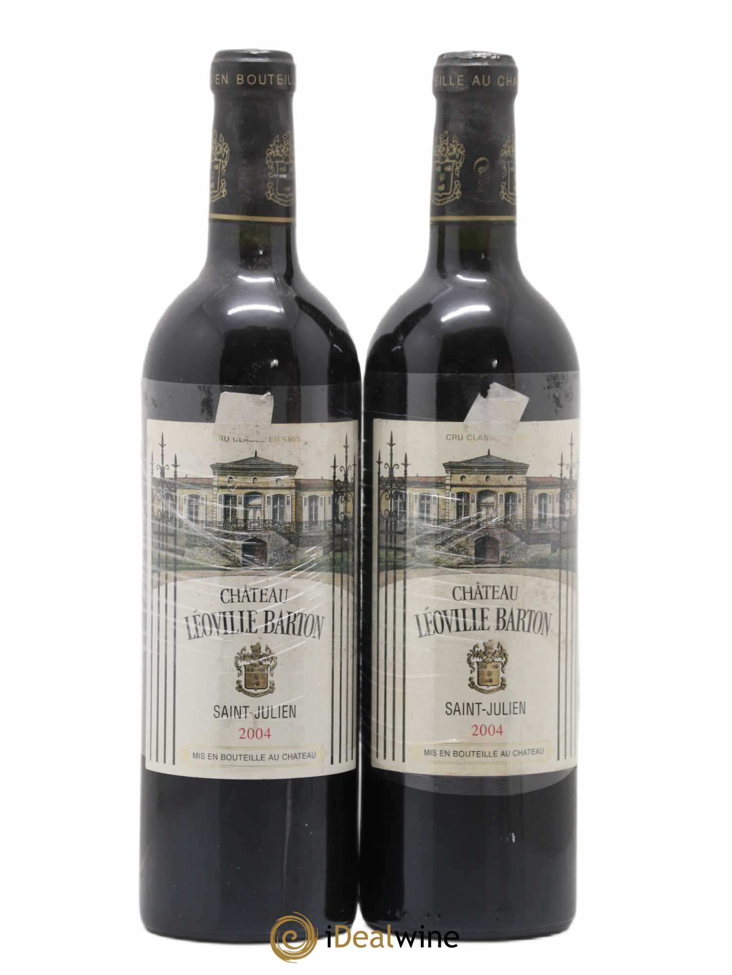 Château Léoville Barton 2ème Grand Cru Classé 2004 - Lot de 2 bouteilles - 0