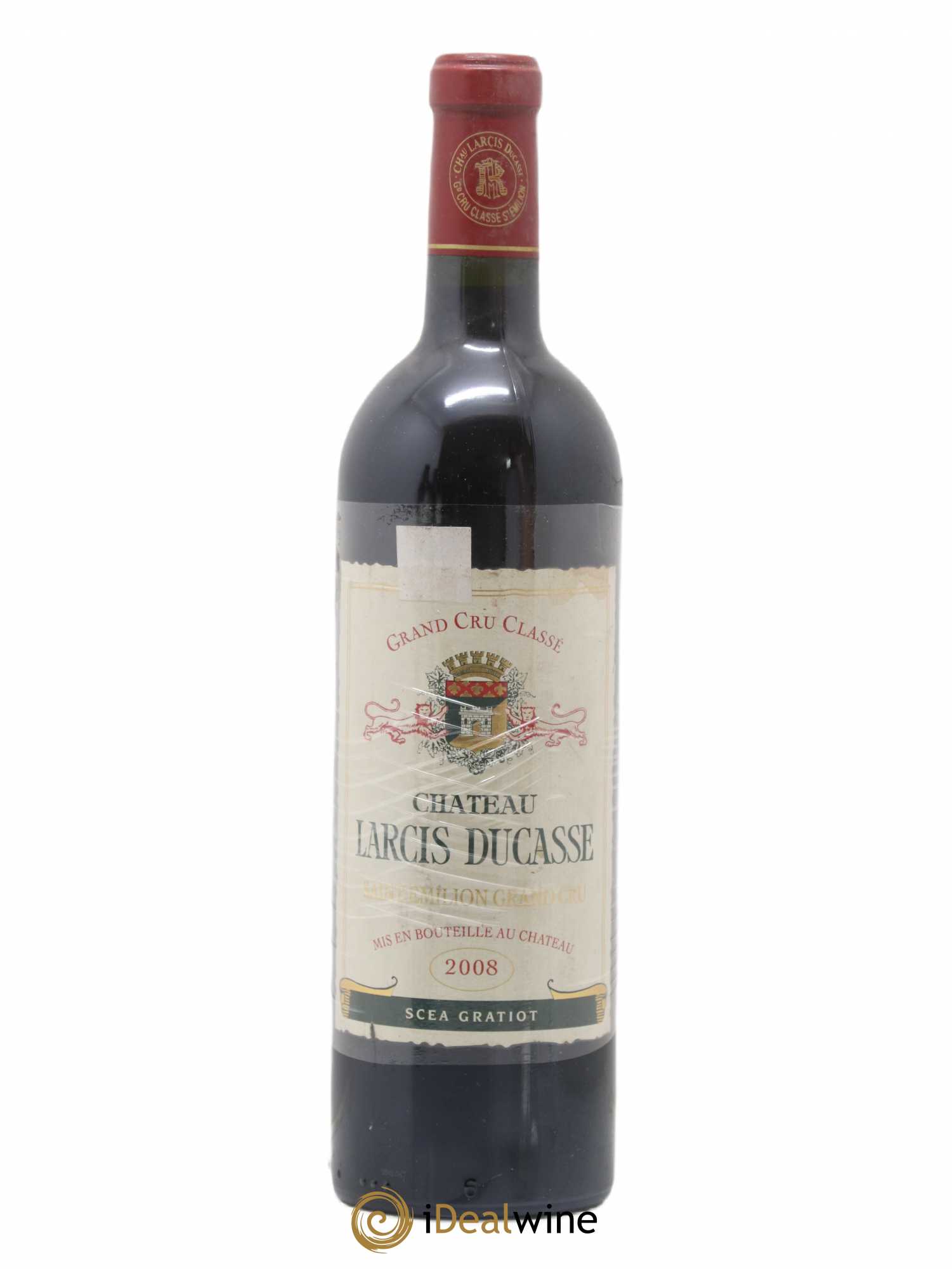 Château Larcis Ducasse 1er Grand Cru Classé B 2008 - Lot de 1 bouteille - 0