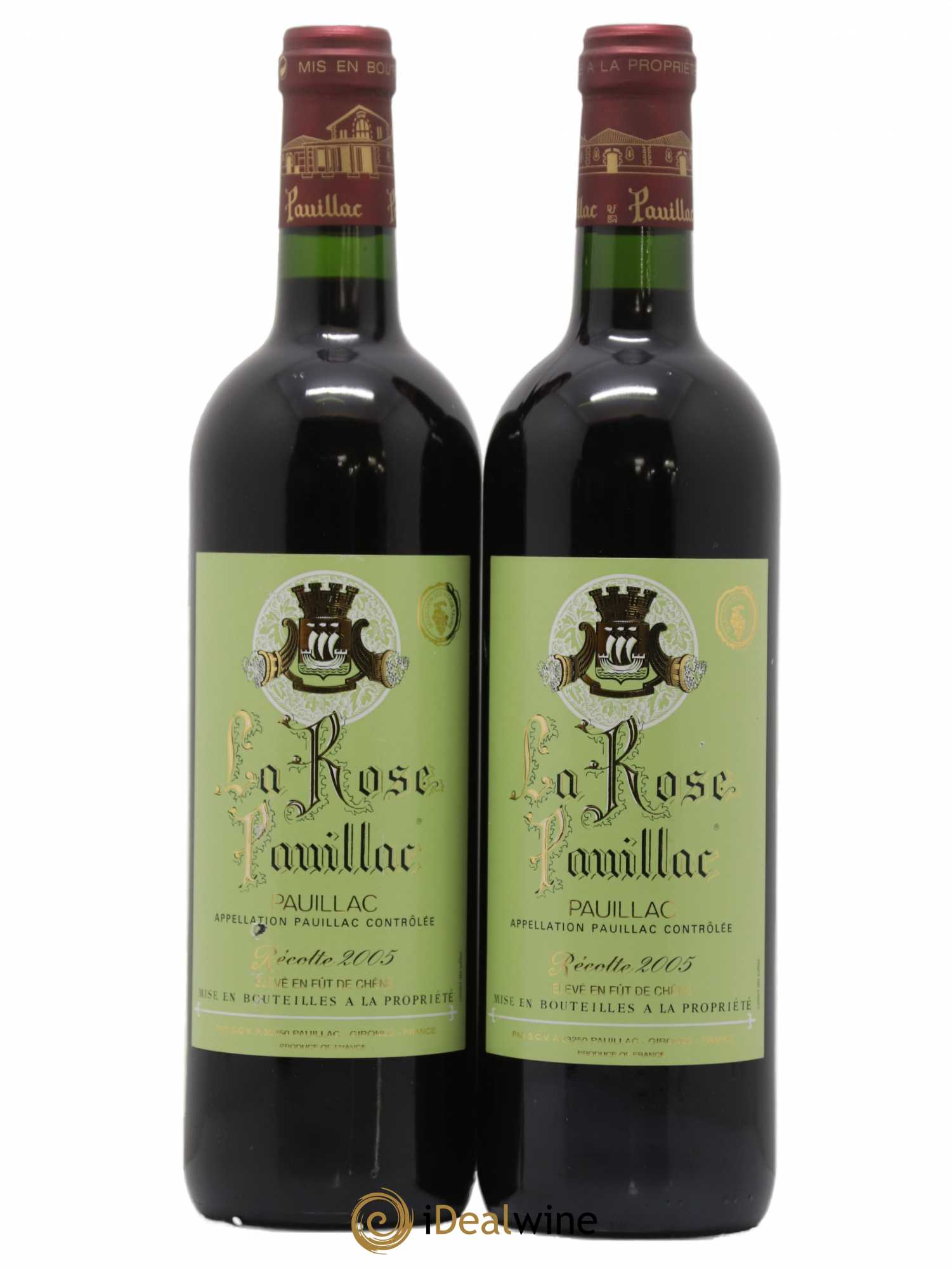 Saint-Estèphe Château La Rose Brana 2005 - Lot de 2 bouteilles - 0