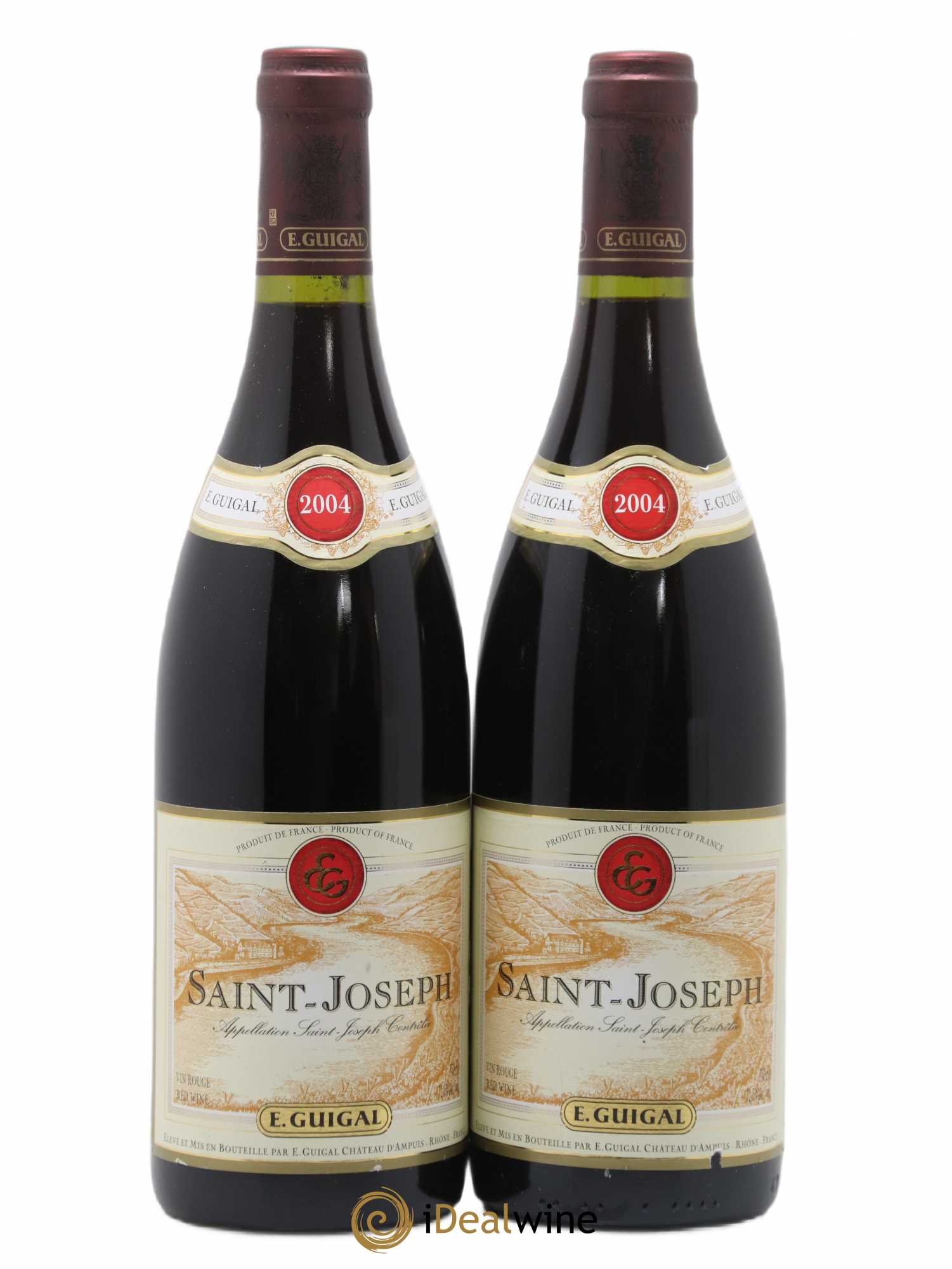 Saint-Joseph Guigal 2004 - Lot de 2 bouteilles - 0