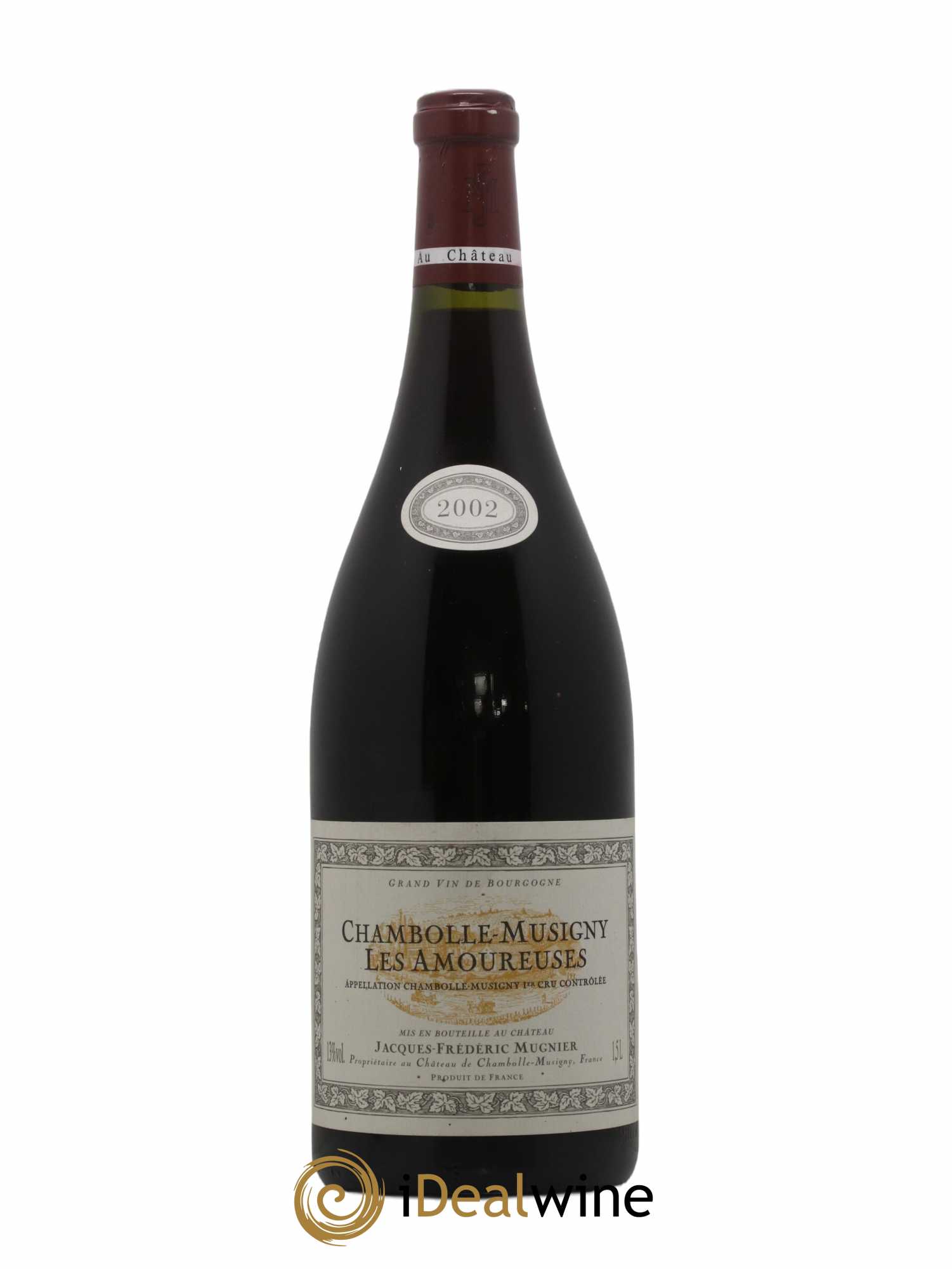 Chambolle-Musigny 1er Cru Les Amoureuses Jacques-Frédéric Mugnier 2002 - Lot de 1 magnum - 0