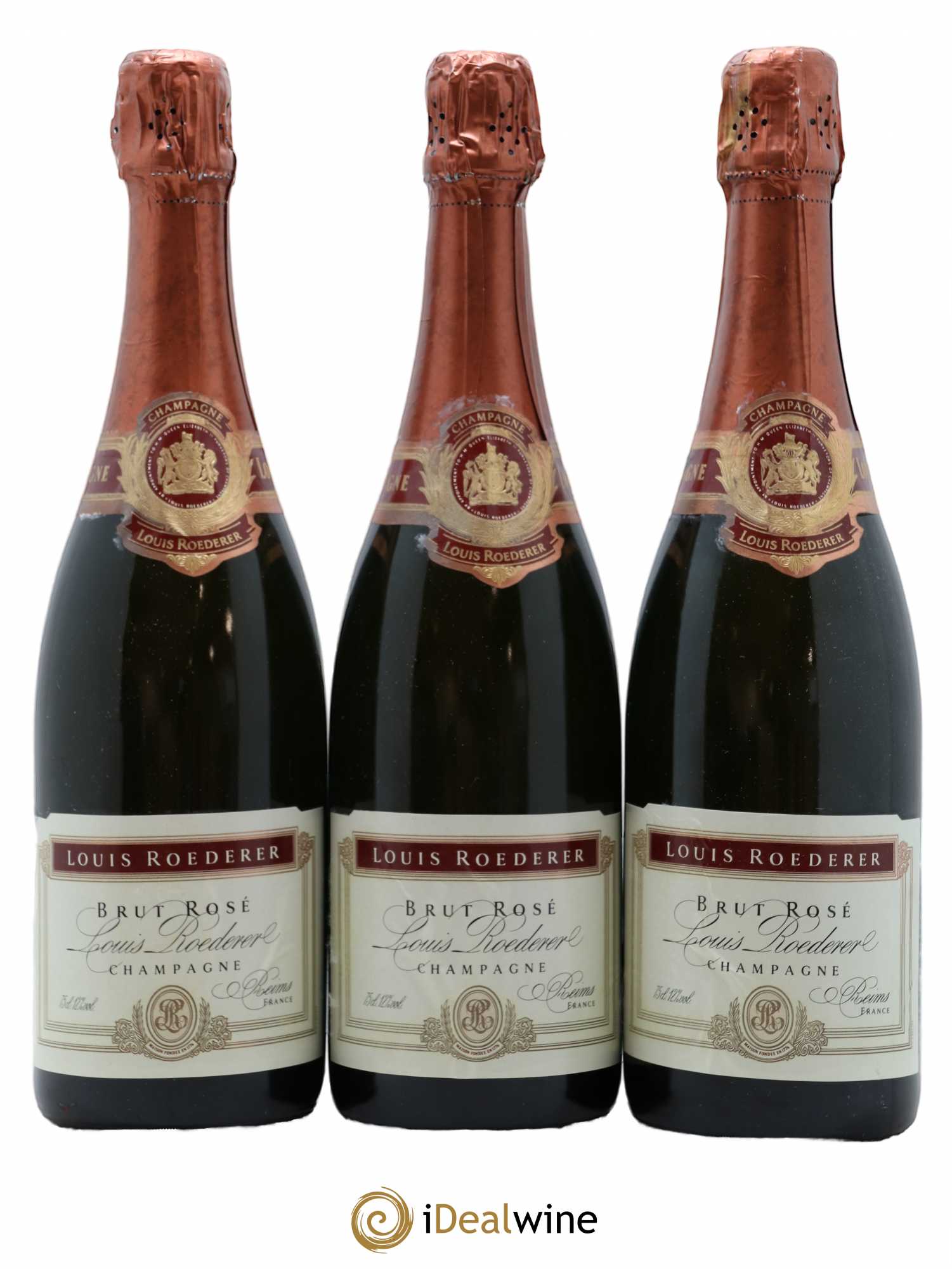 Rosé Brut Louis Roederer - Lot de 3 bouteilles - 0