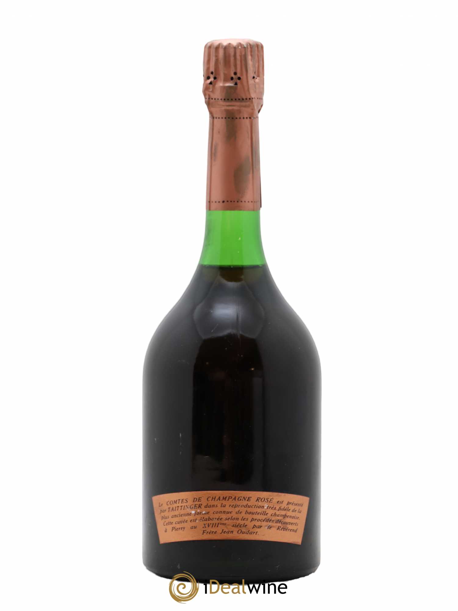 Comtes de Champagne Rosé Grand Cru Brut Taittinger 1971 - Lot de 1 bouteille - 1