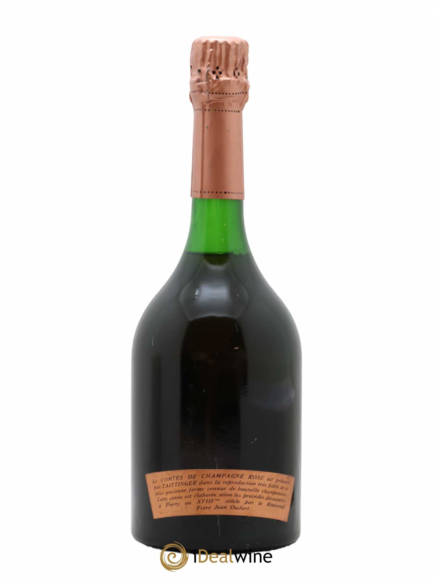 Comtes de Champagne Rosé Grand Cru Brut Taittinger 1973 - Lot de 1 bouteille - 1