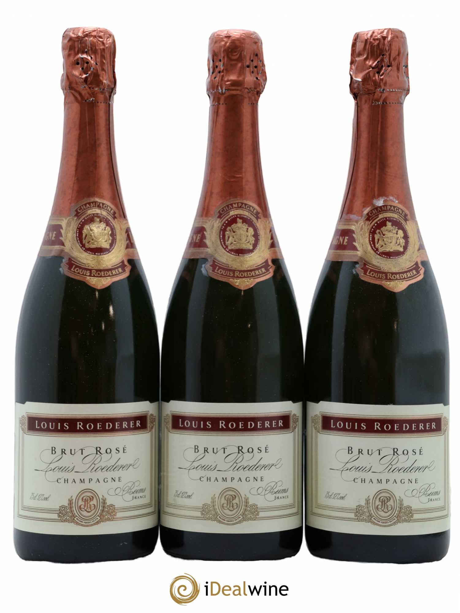 Rosé Brut Louis Roederer - Lot de 3 bouteilles - 0