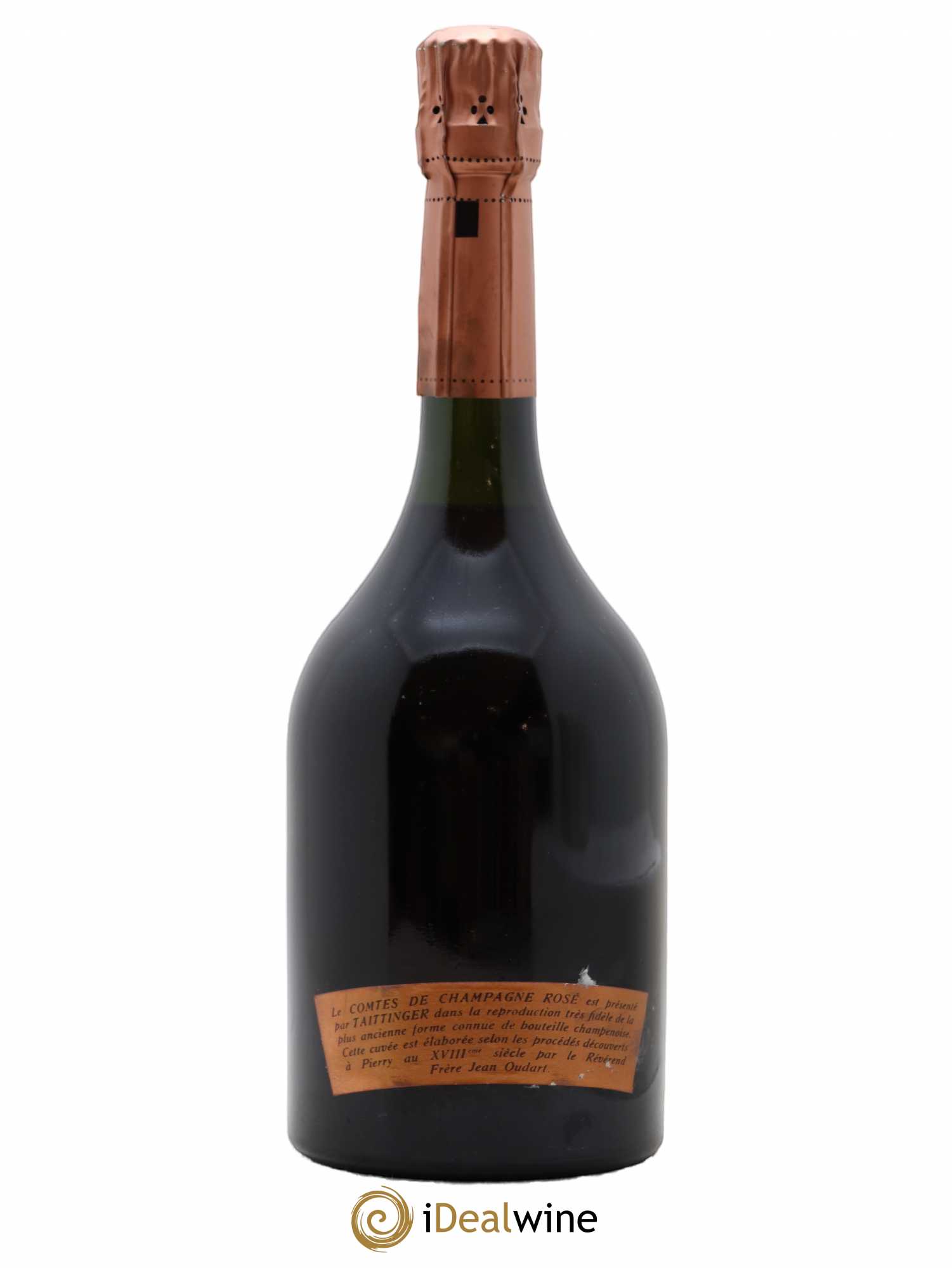 Comtes de Champagne Rosé Grand Cru Brut Taittinger 1975 - Lot de 1 bouteille - 1