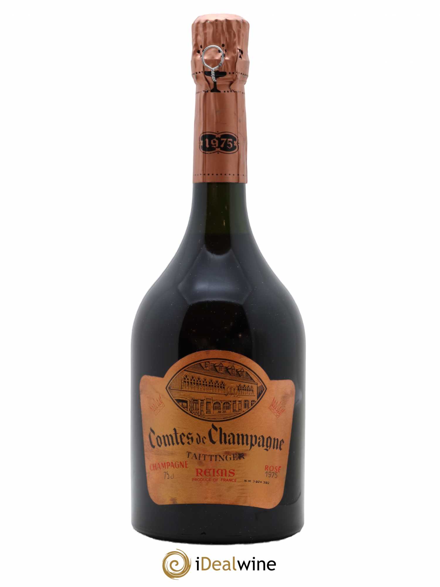 Comtes de Champagne Rosé Grand Cru Brut Taittinger 1975 - Lot de 1 bouteille - 0