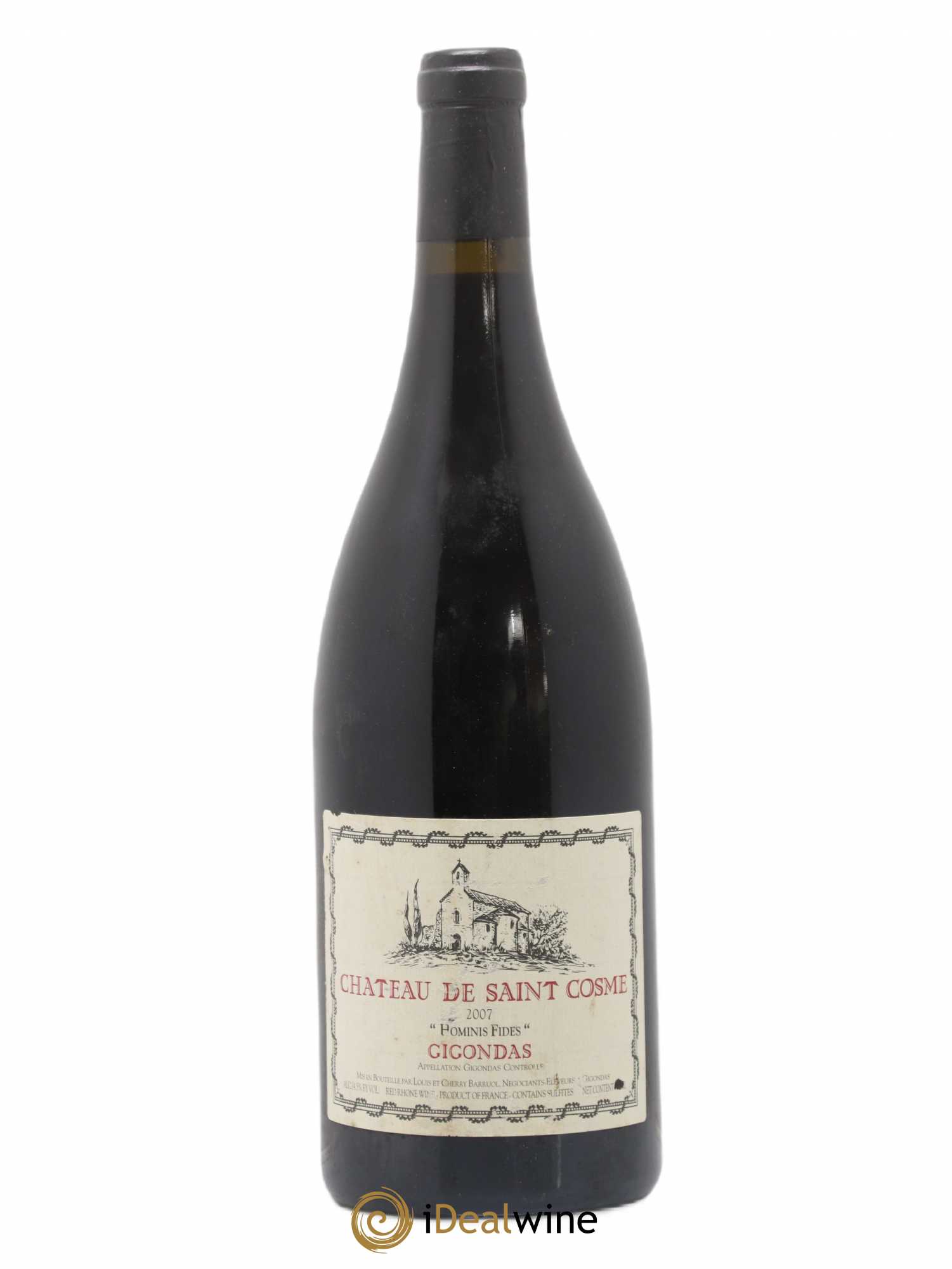 Gigondas Hominis Fides Saint Cosme 2007 - Lot de 1 magnum - 0