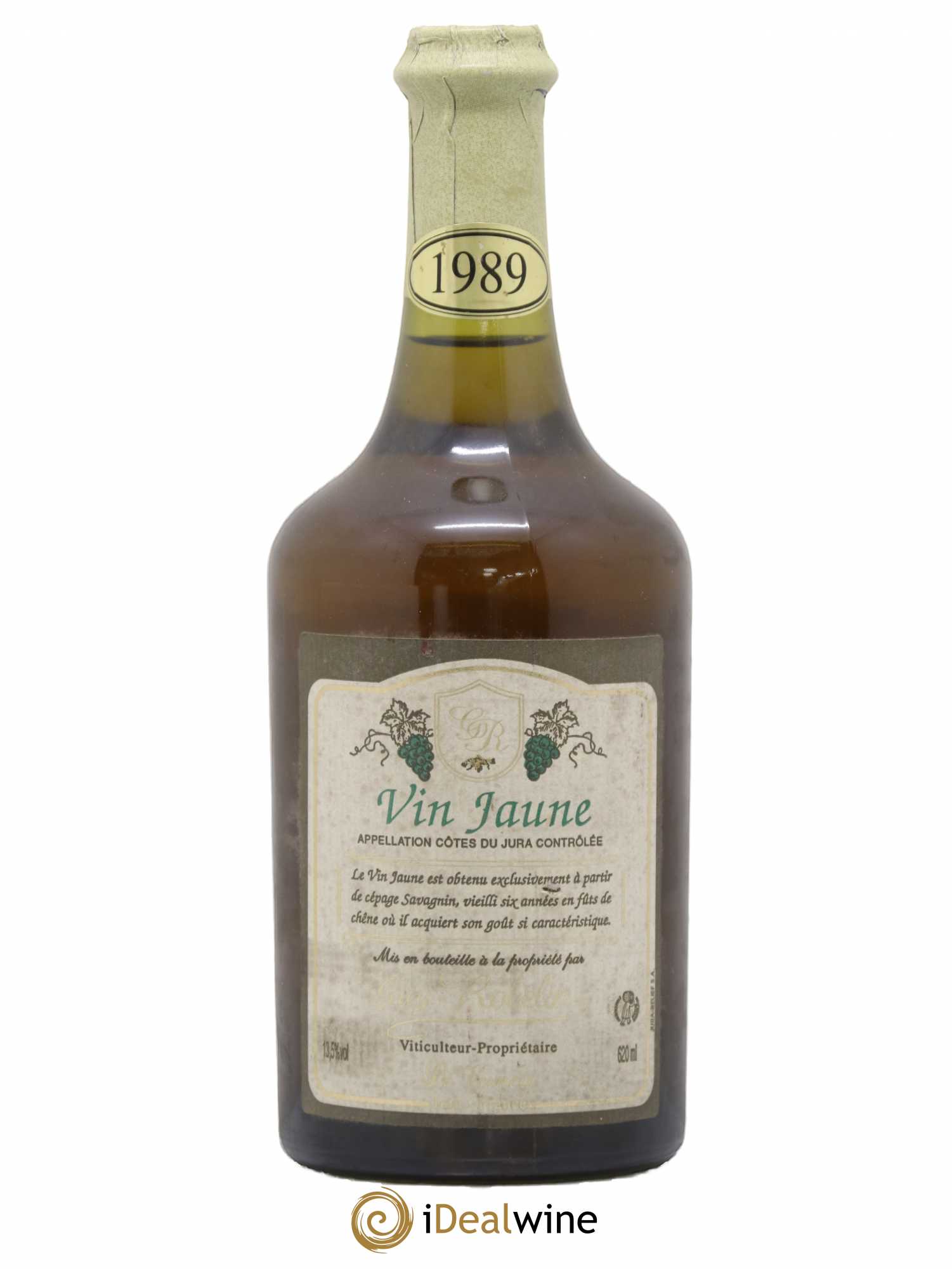 Côtes du Jura Vin Jaune Guy Robelin 1989 - Lot de 1 bouteille - 0