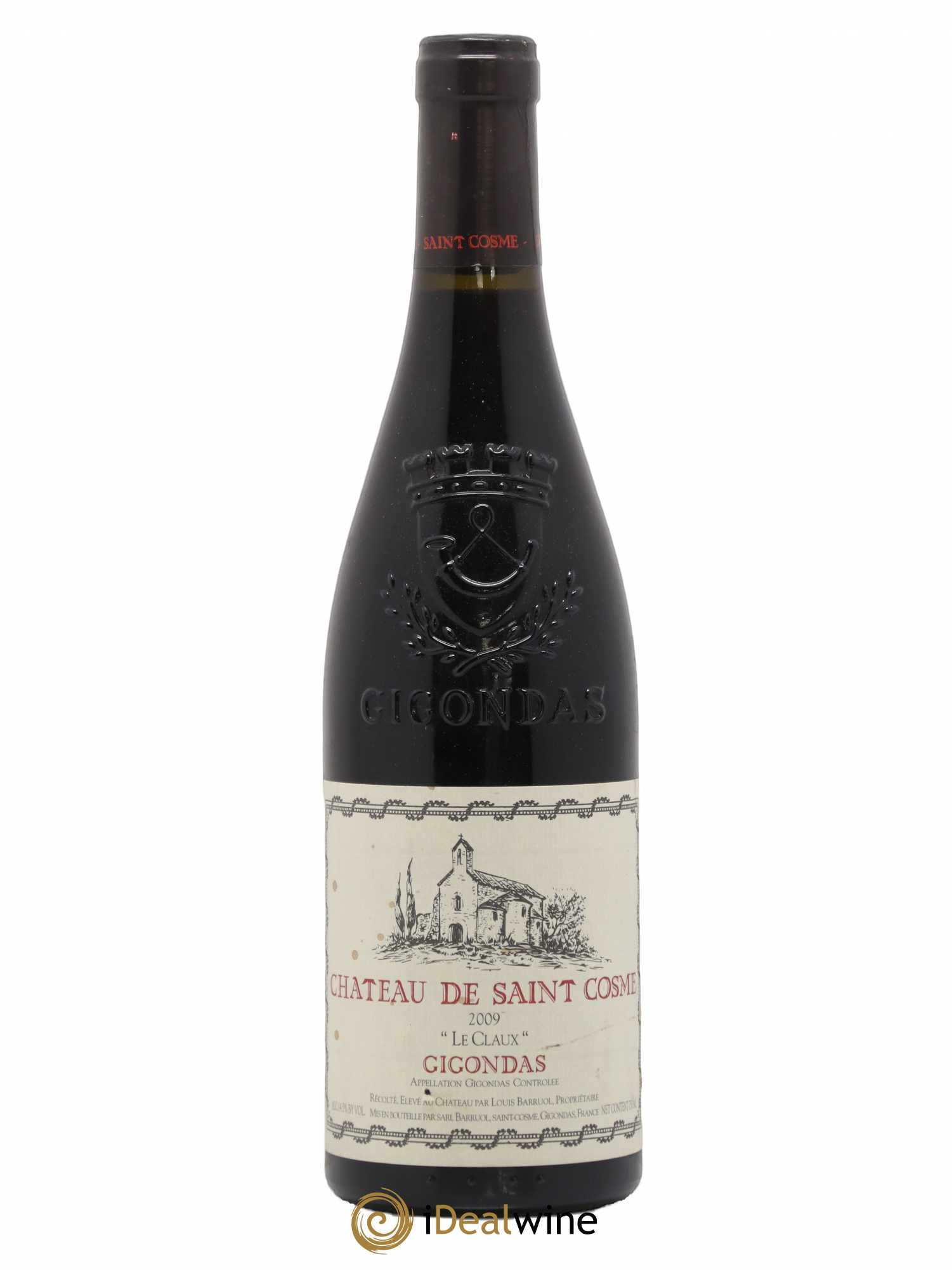 Gigondas Le Claux Saint Cosme 2009 - Lot de 1 bouteille - 0