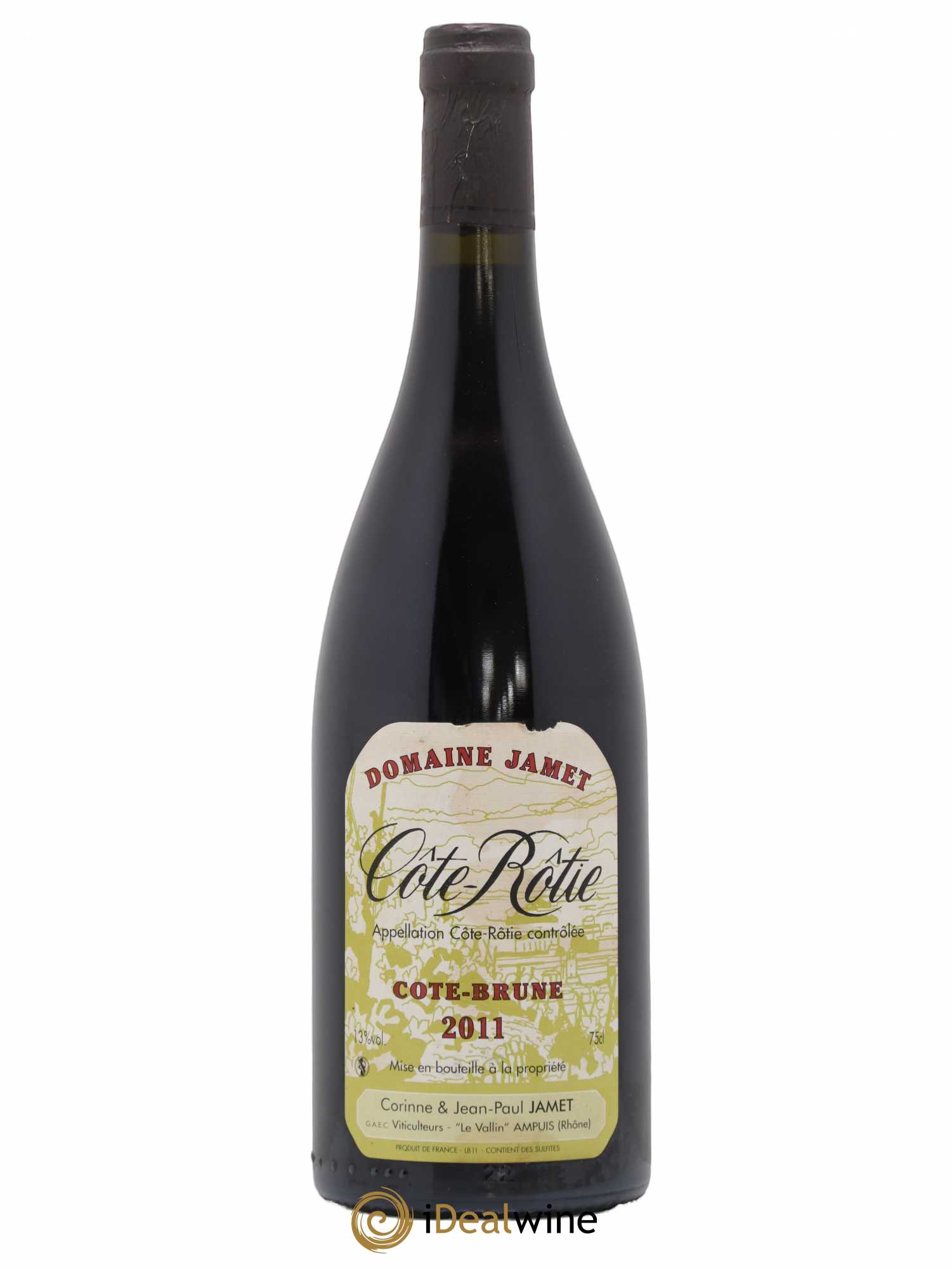 Côte-Rôtie Côte Brune Jamet (Domaine) 2011 - Lot de 1 bouteille - 0