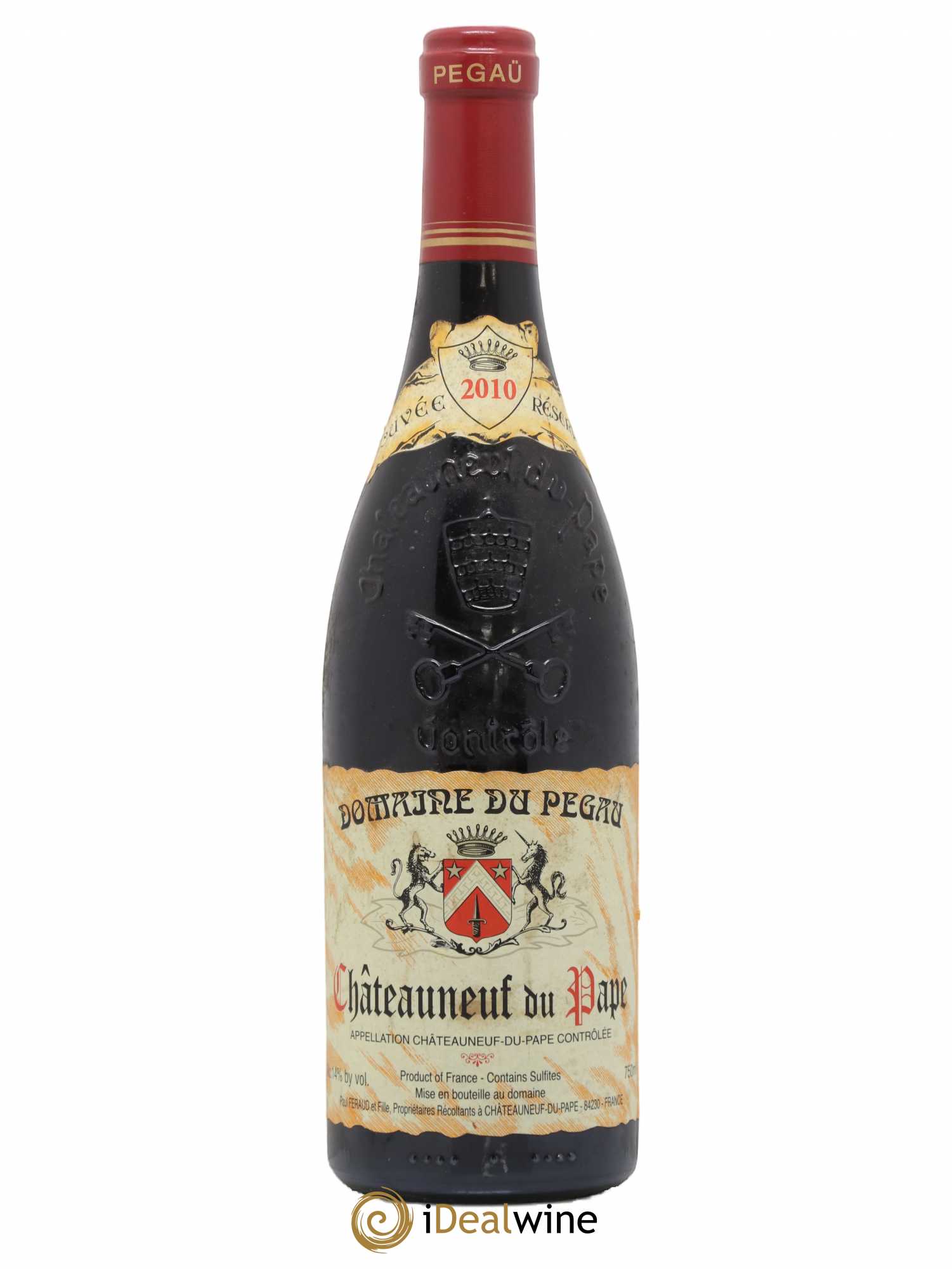 Châteauneuf-du-Pape Domaine du Pégau Cuvée Réservée Paul et Laurence Féraud 2010 - Lot de 1 bouteille - 0
