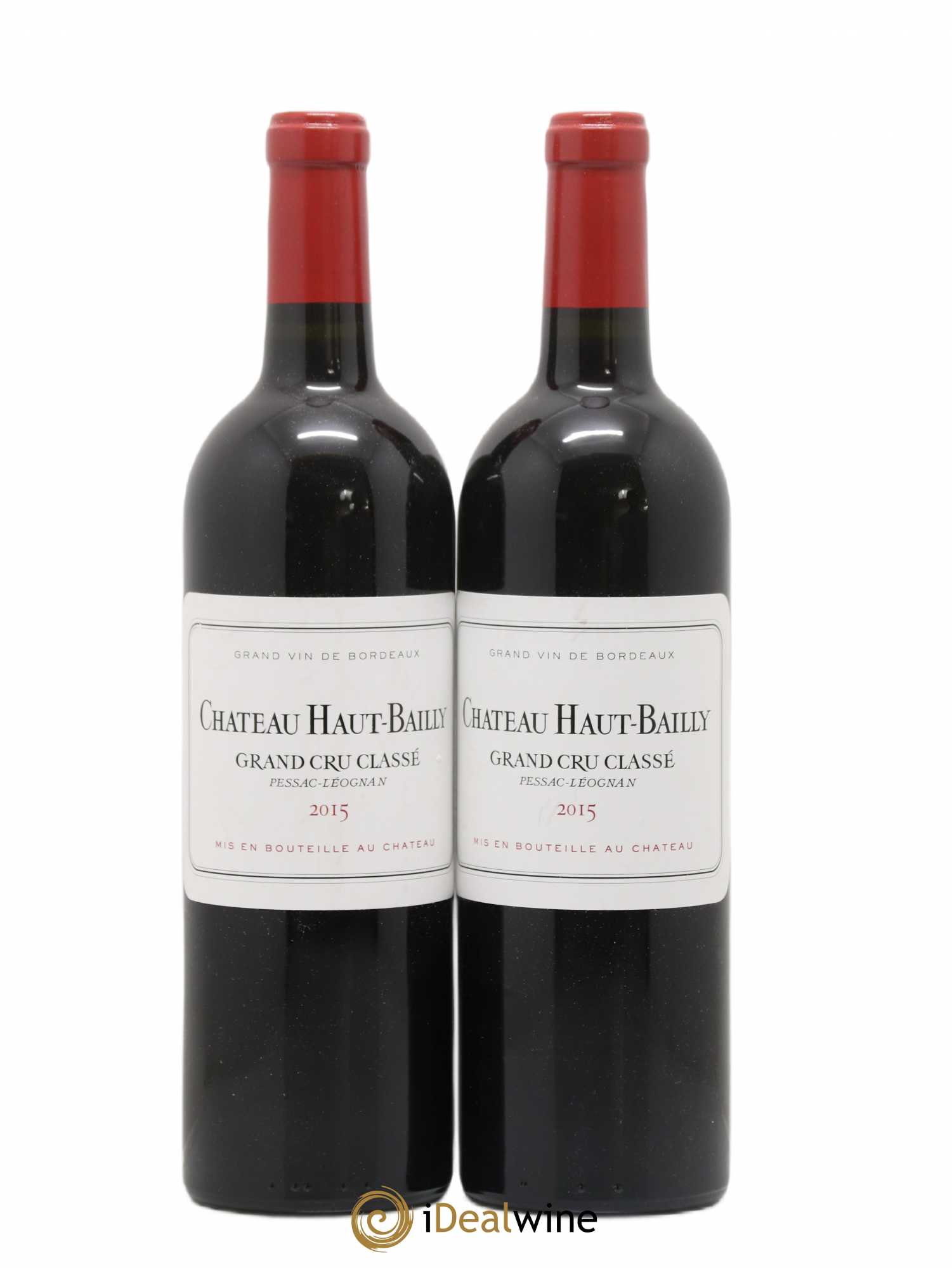 Château Haut-Bailly Cru Classé de Graves 2015 - Lot de 2 bouteilles - 0