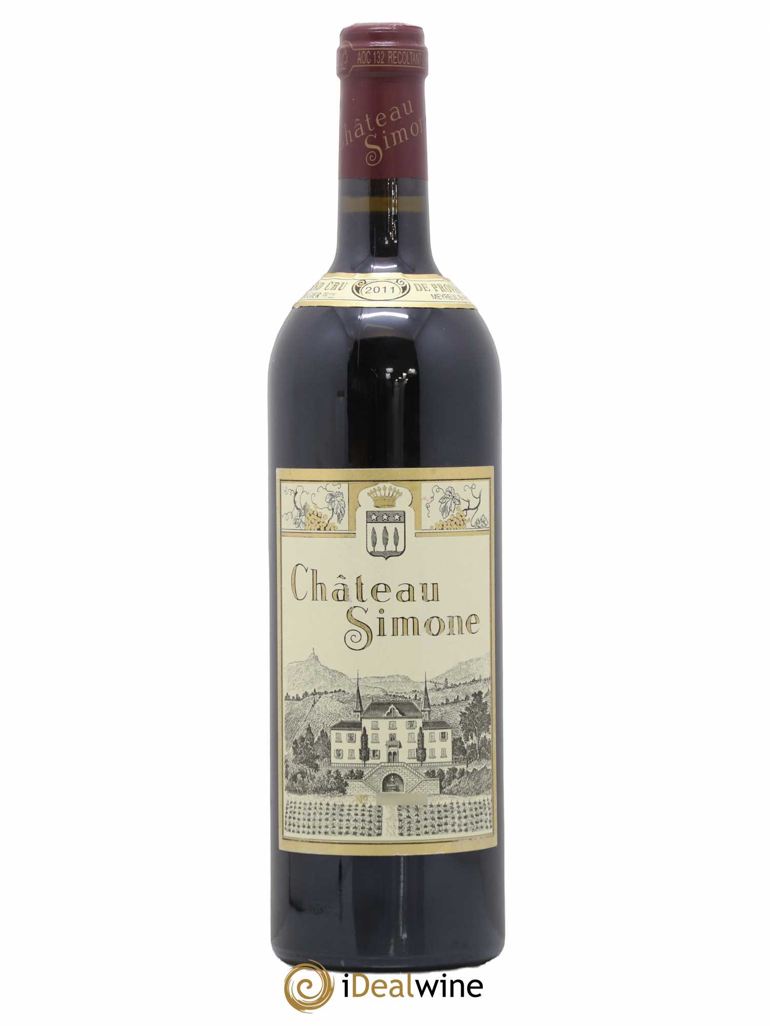 Palette Château Simone Famille Rougier 2011 - Lot de 1 bouteille - 0