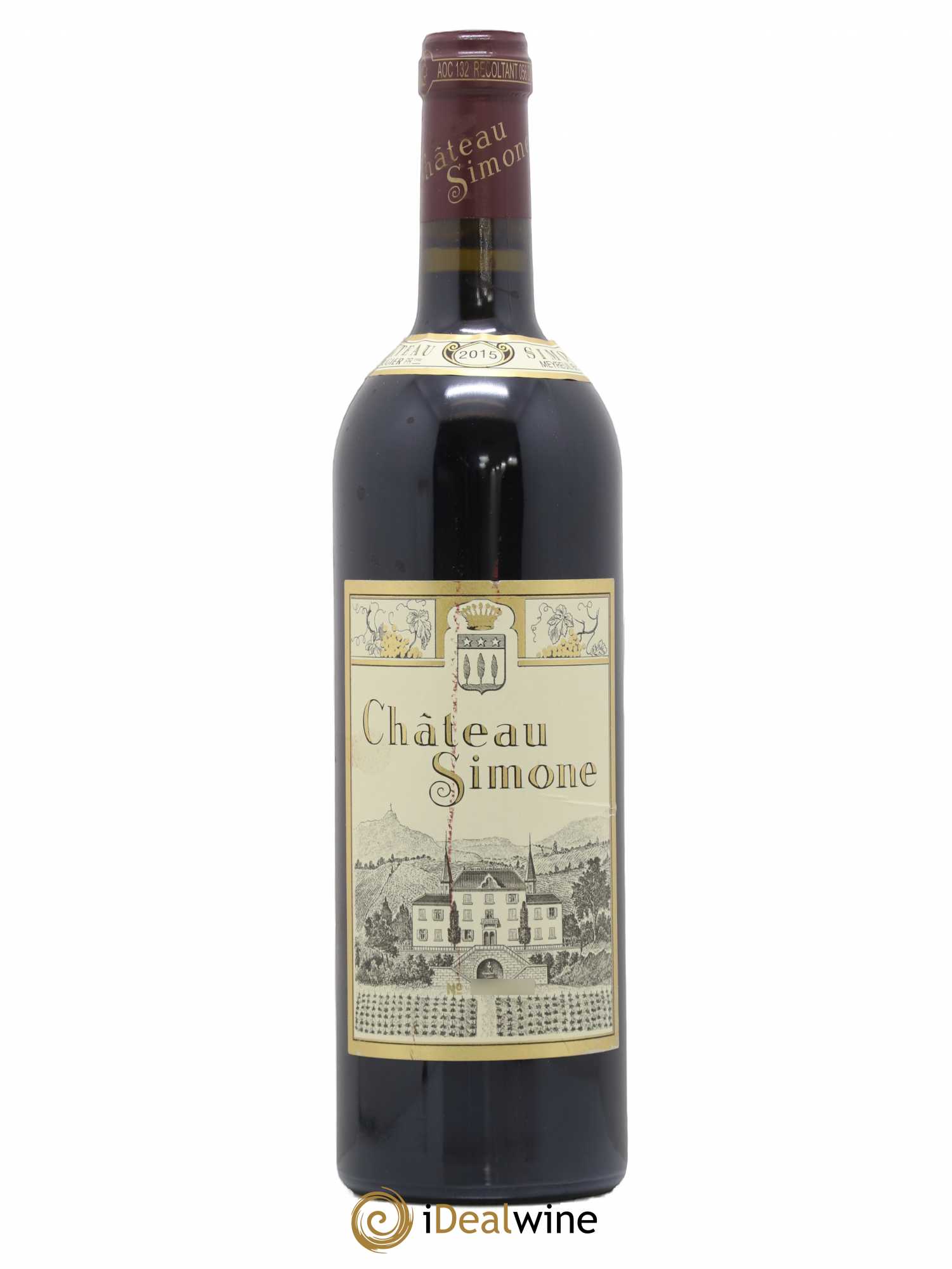 Palette Château Simone Famille Rougier 2015 - Lot de 1 bouteille - 0