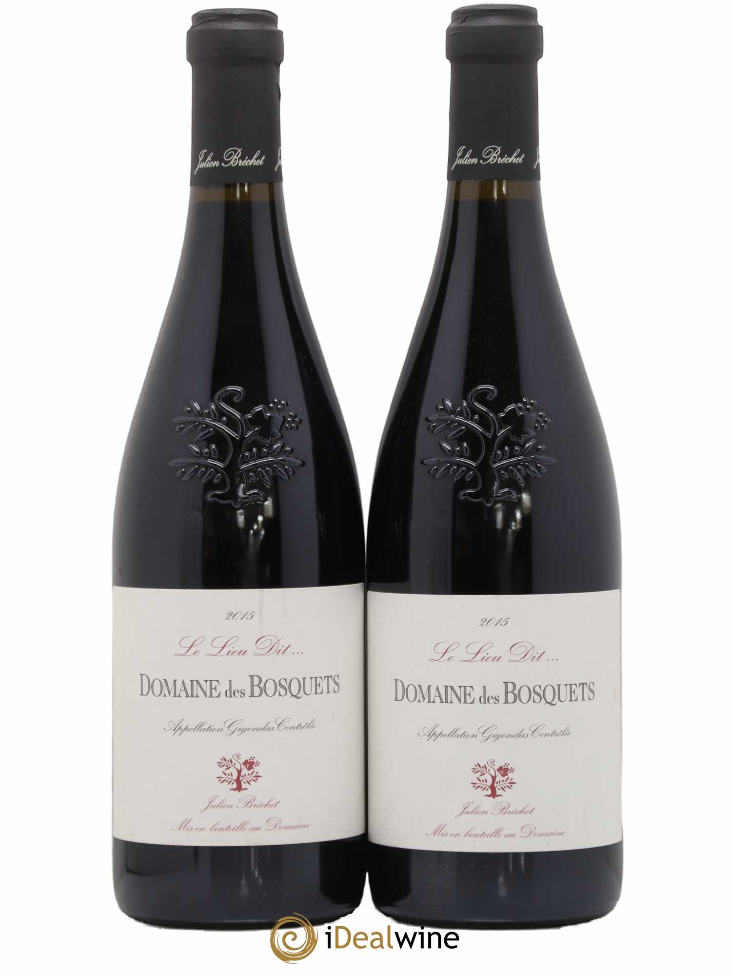 Gigondas Le Lieu Dit Des Bosquets 2015 - Lot de 2 bouteilles - 0