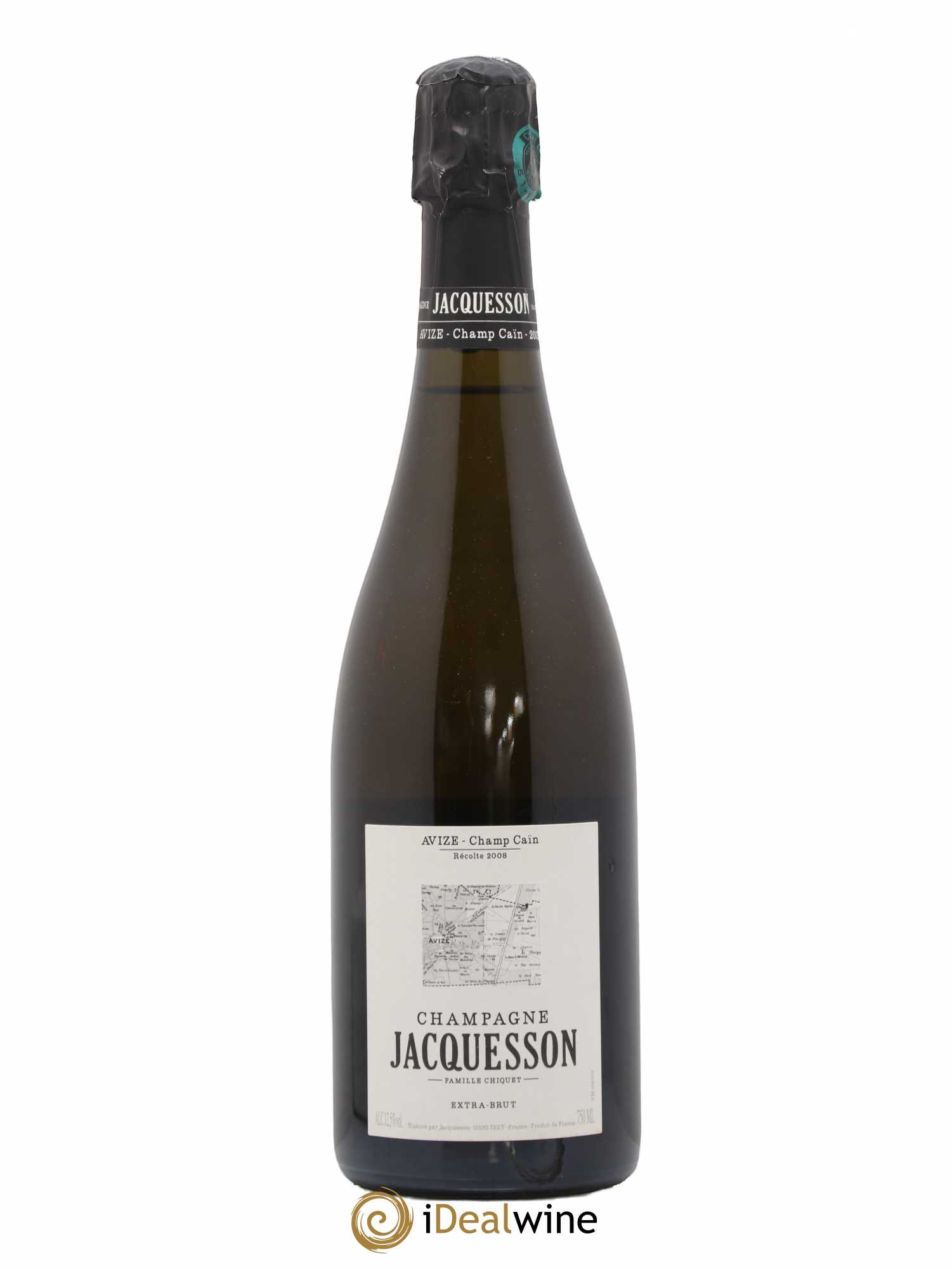 Avize Champ Caïn Extra-Brut Jacquesson 2008 - Lot de 1 bouteille - 0