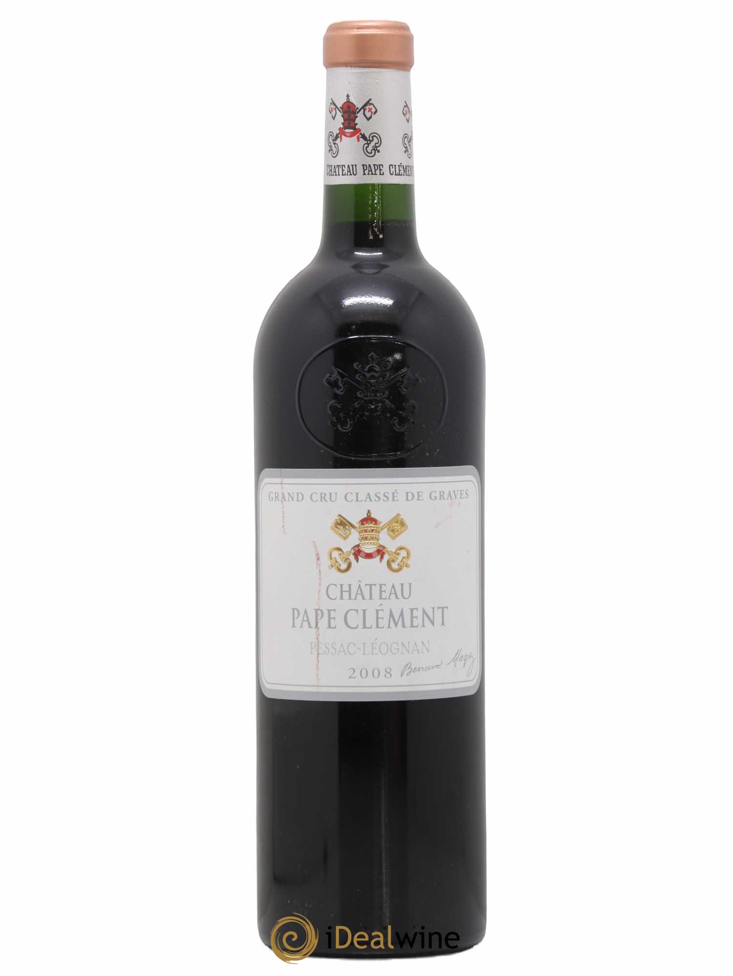 Château Pape Clément Cru Classé de Graves 2008 - Lot de 1 bouteille - 0