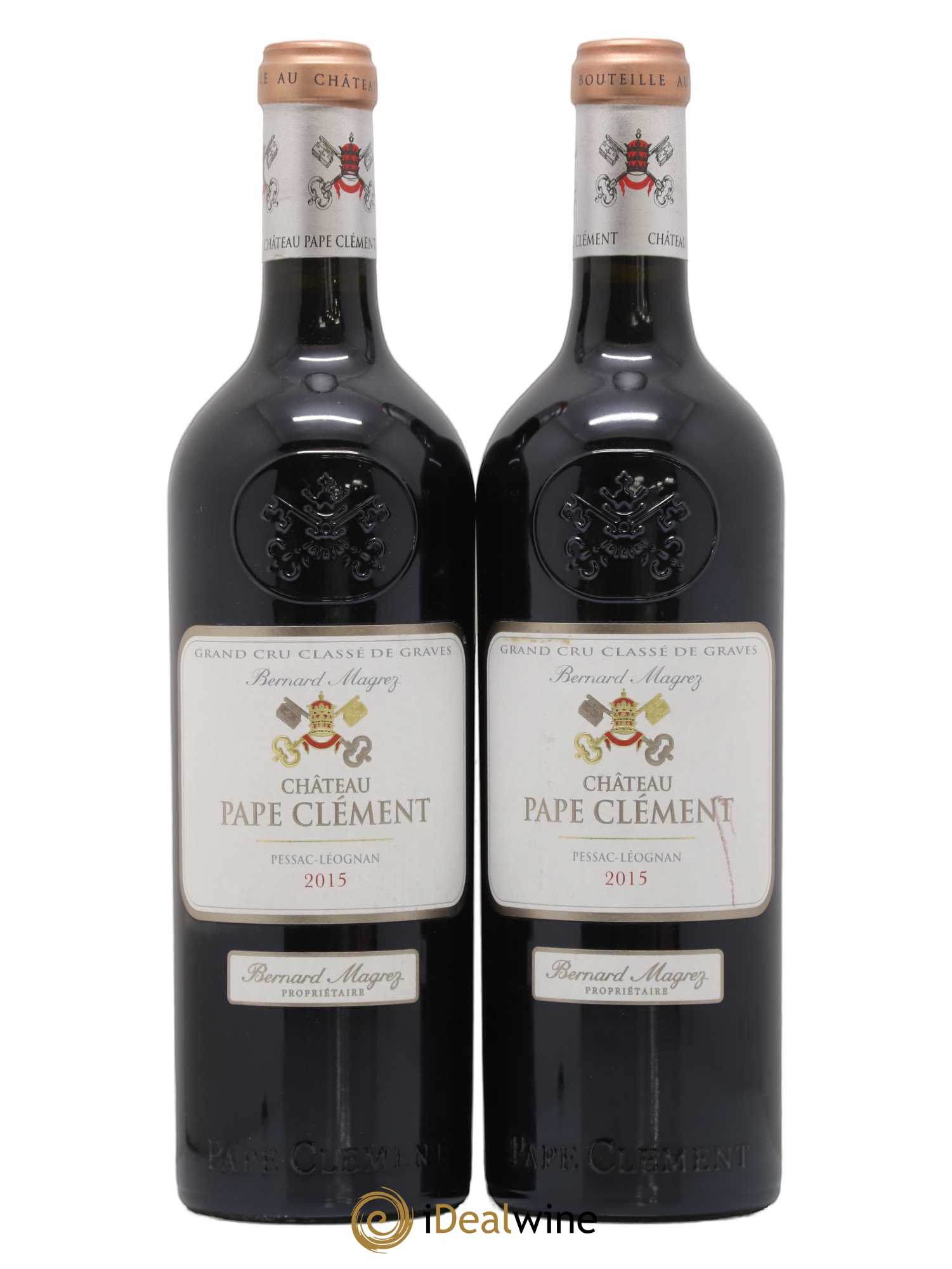Château Pape Clément Cru Classé de Graves 2015 - Lot de 2 bouteilles - 0
