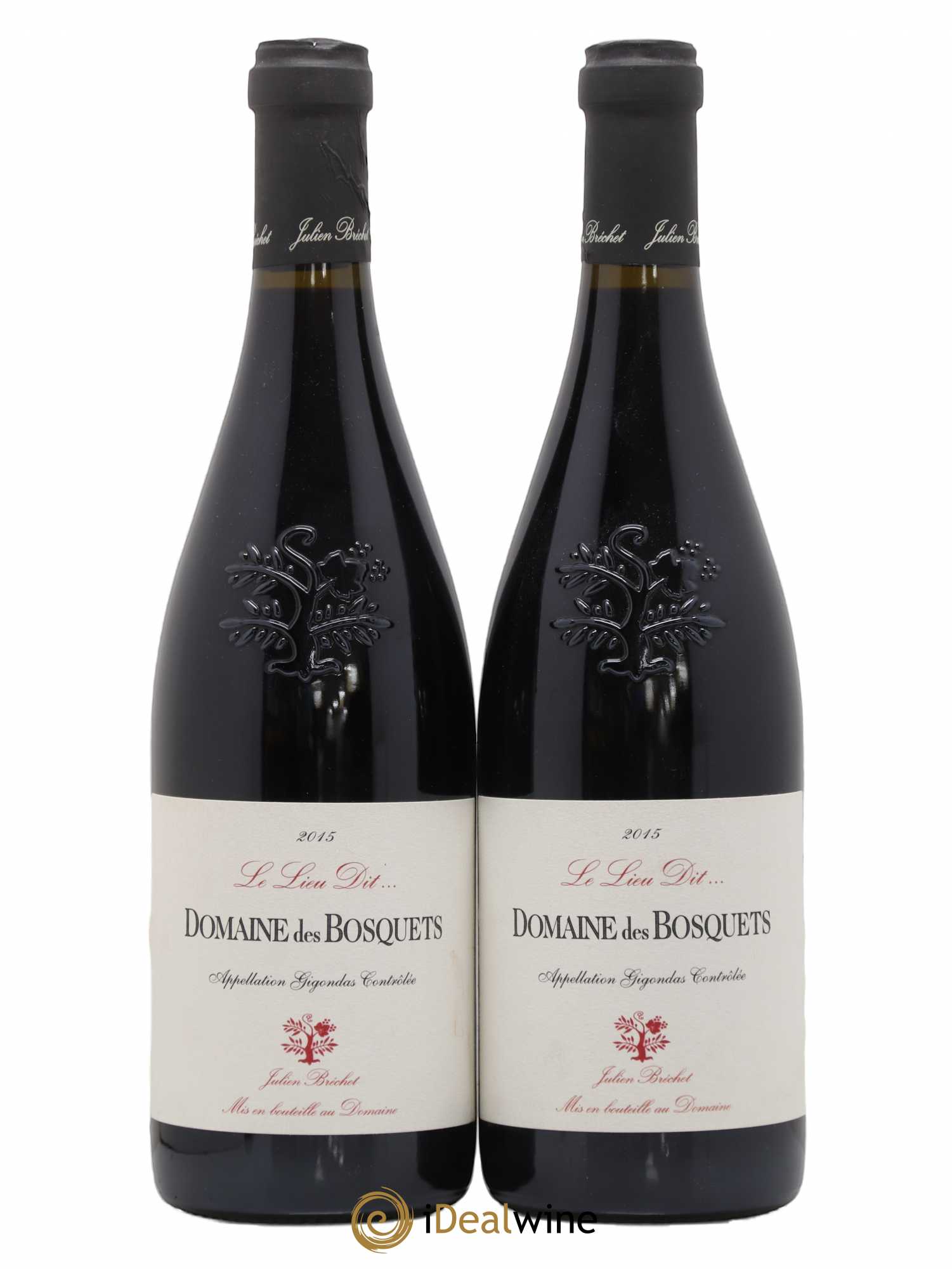 Gigondas Le Lieu Dit Des Bosquets 2015 - Lot de 2 bouteilles - 0