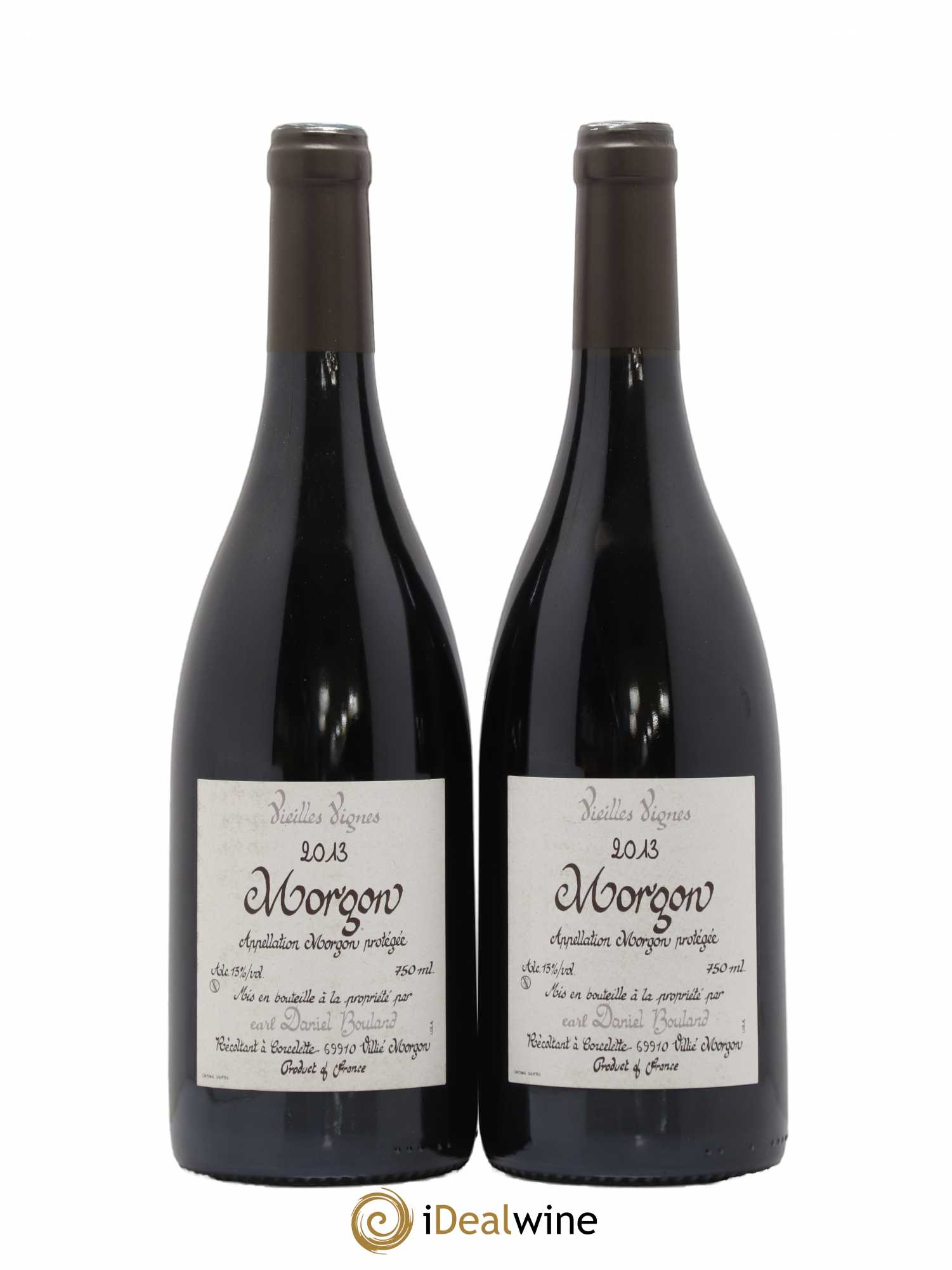 Morgon Vieilles Vignes Daniel Bouland (Domaine) 2013 - Lot de 2 bouteilles - 0