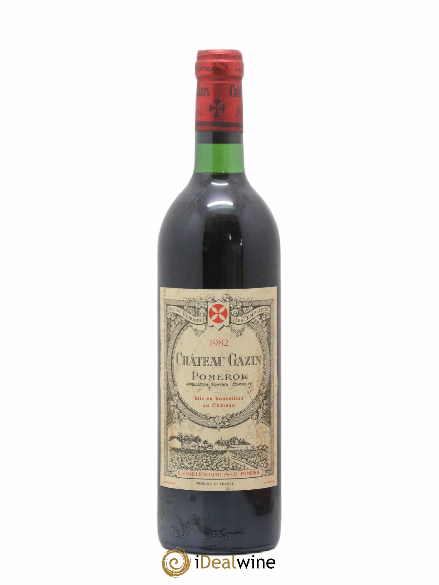Château Gazin 1982 - Lot de 1 bouteille - 0