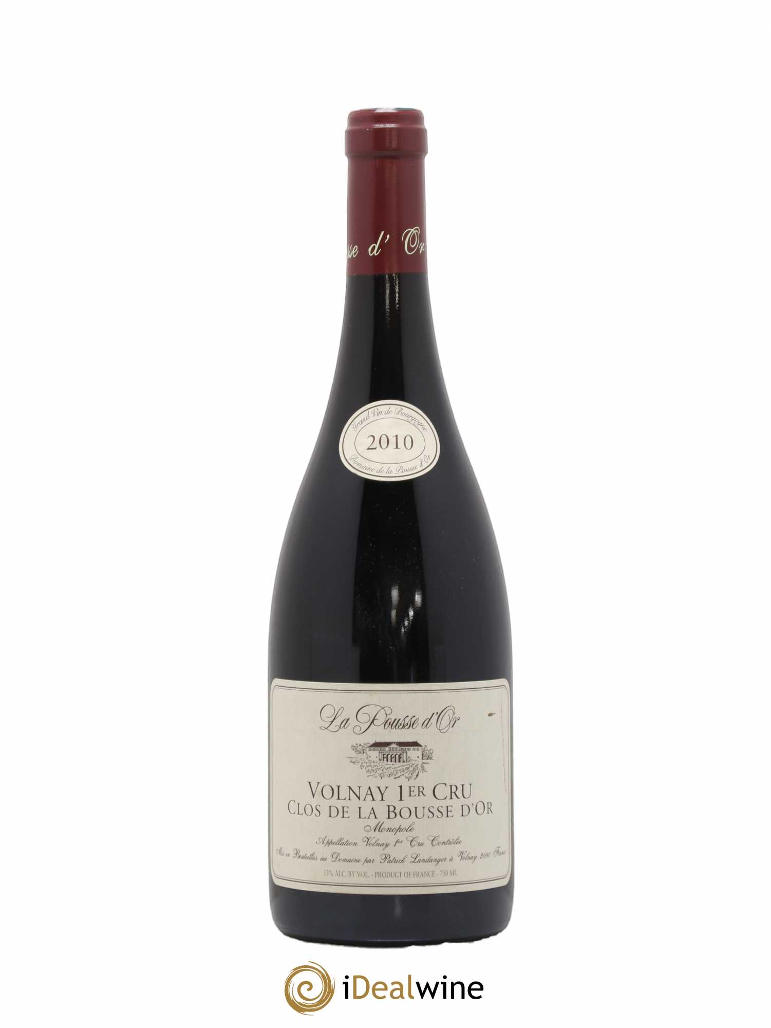 Volnay 1er Cru Clos de la Bousse d'Or La Pousse d'Or (Domaine de) 2010 - Lot de 1 bouteille - 0