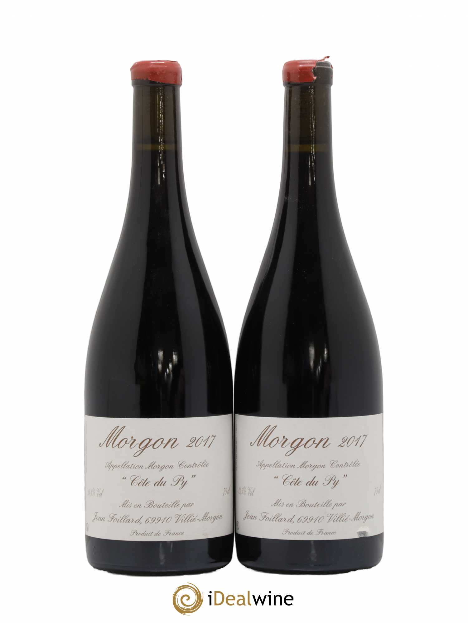 Morgon Côte du Py Jean Foillard 2017 - Lot de 2 bouteilles - 0