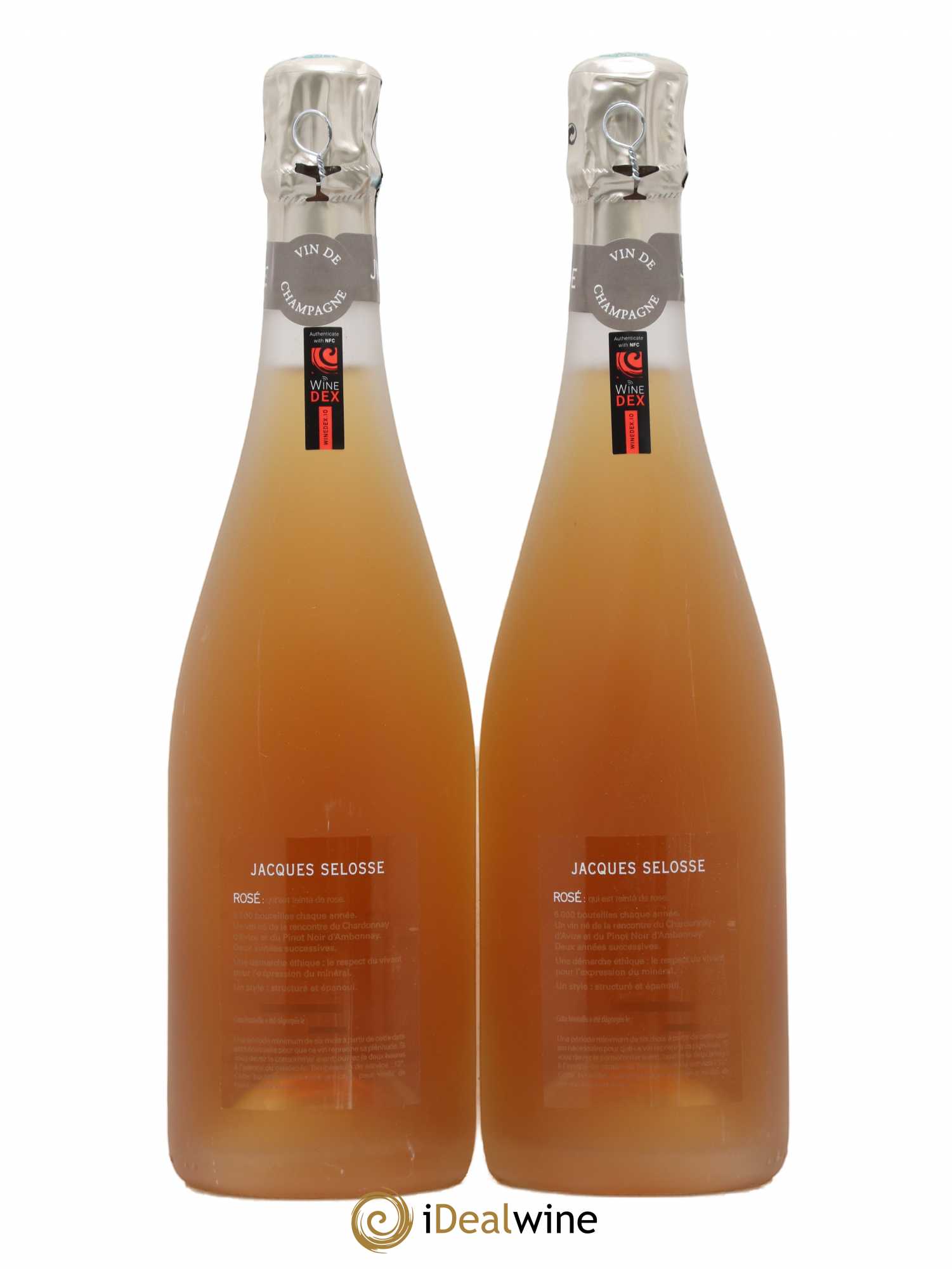 Rosé Brut Jacques Selosse - Lot de 2 bouteilles - 1