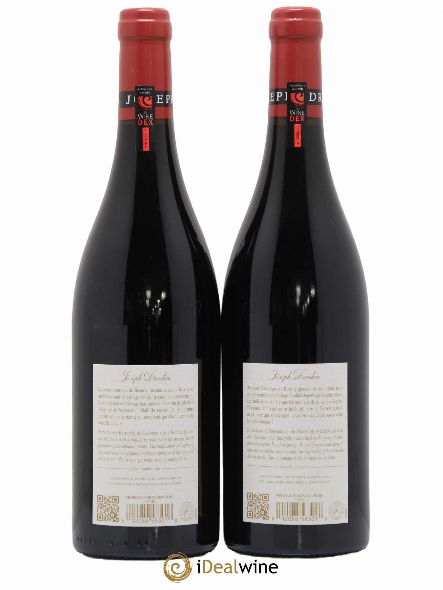 Chambolle-Musigny 1er Cru Les Amoureuses Joseph Drouhin 2015 - Lot de 2 bouteilles - 1