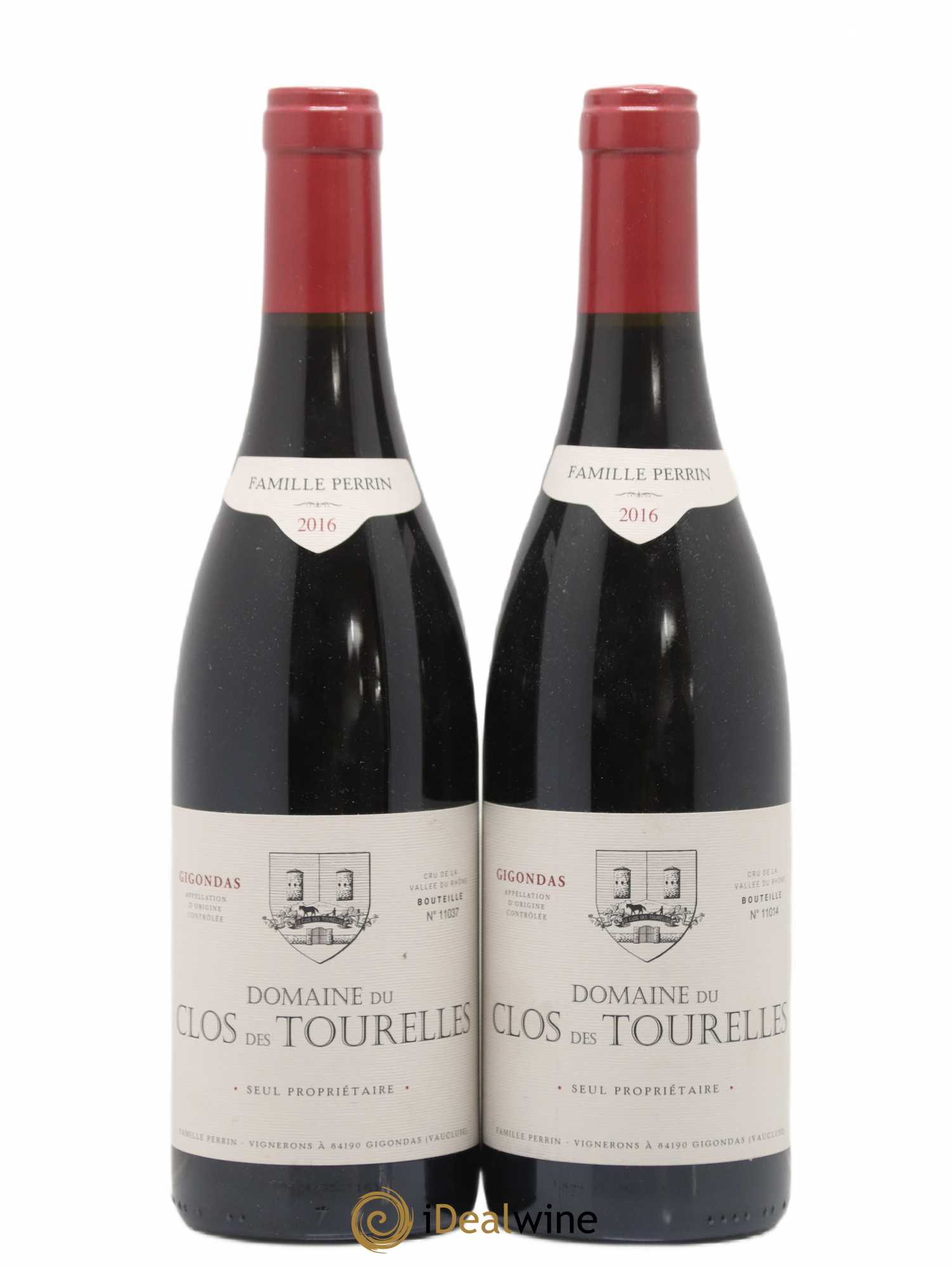 Gigondas Clos Des Tourelles (Domaine du) Famille Perrin 2016 - Lot de 2 bouteilles - 0
