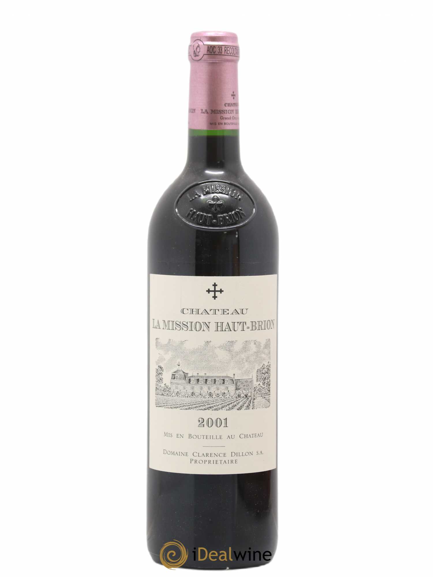 Château la Mission Haut-Brion Cru Classé de Graves 2001 - Lot de 1 bouteille - 0