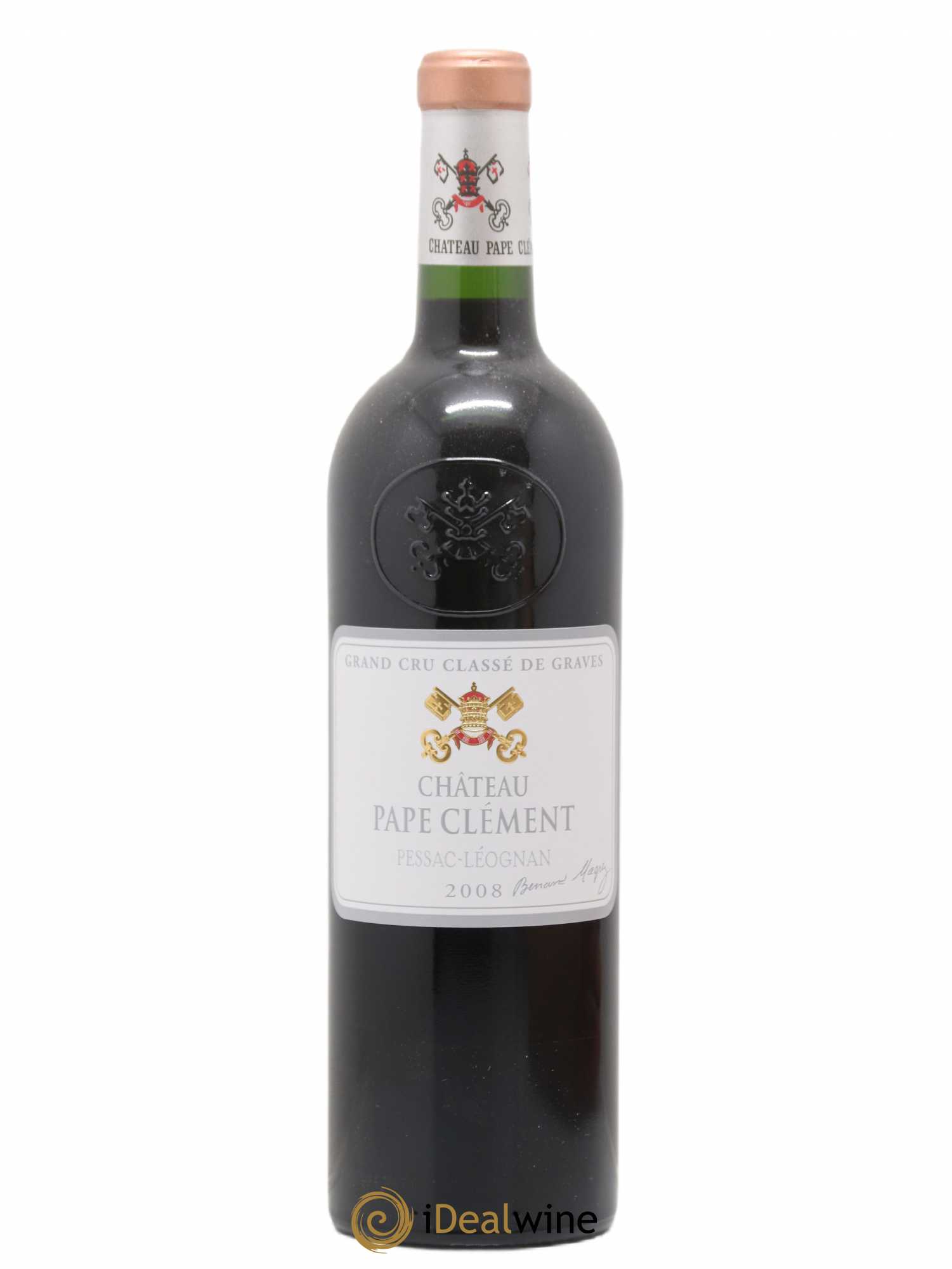 Château Pape Clément Cru Classé de Graves 2008 - Lot de 1 bouteille - 0