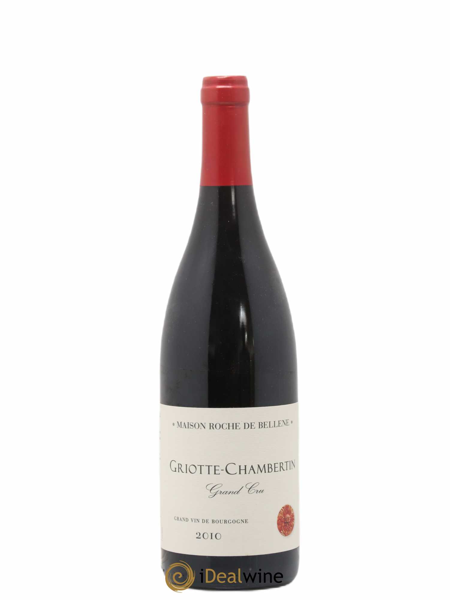 Griotte-Chambertin Grand Cru Roche de Bellene 2010 - Lot de 1 bouteille - 0