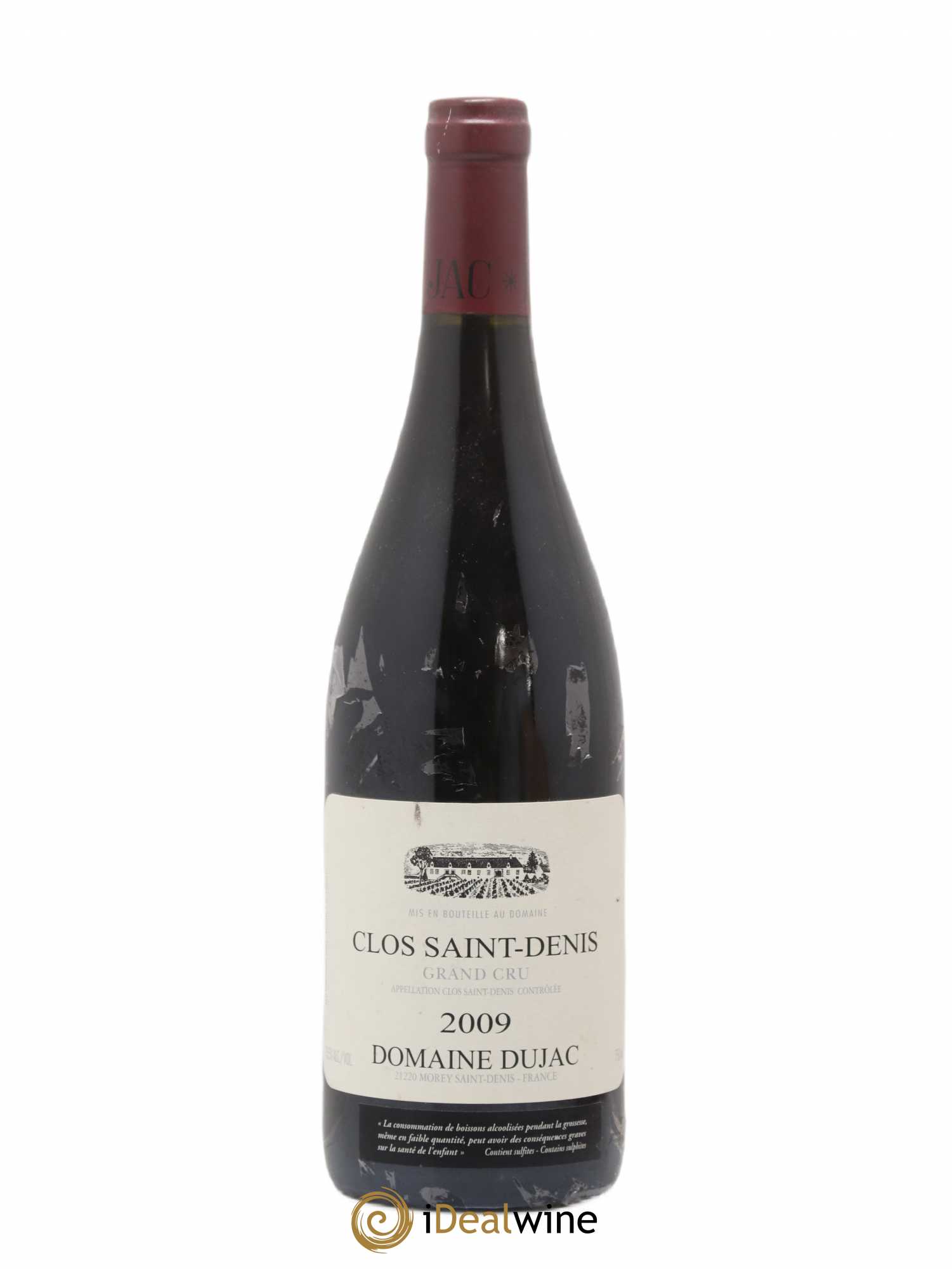 Clos Saint-Denis Grand Cru Dujac (Domaine) 2009 - Lot de 1 bouteille - 0