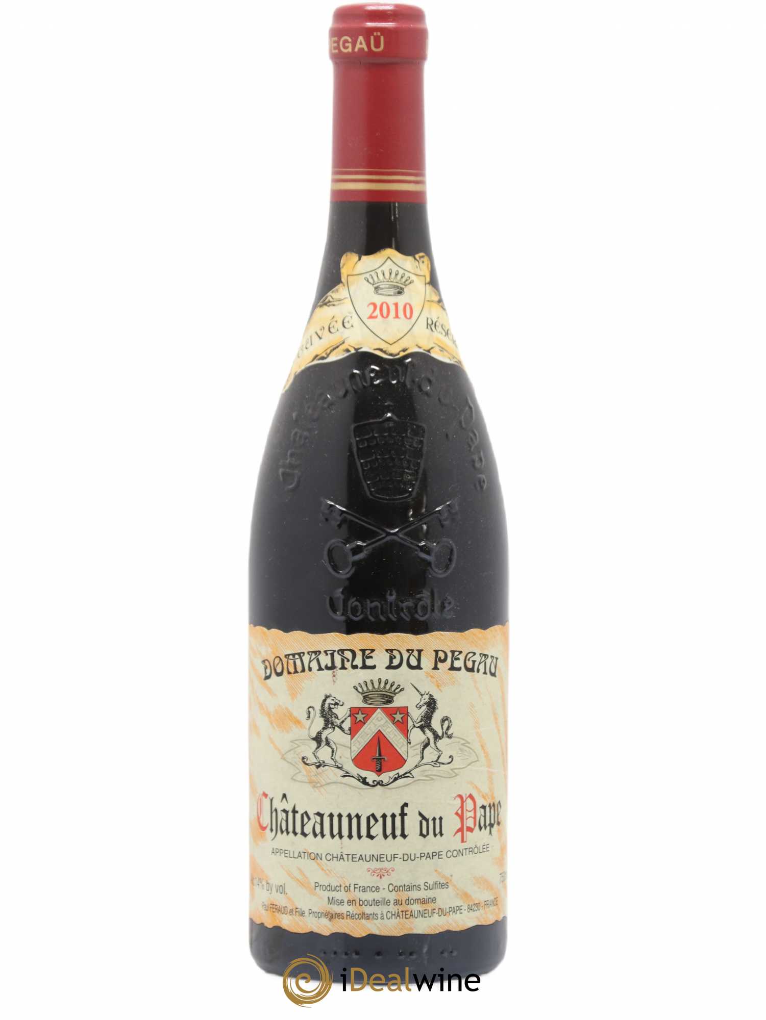 Châteauneuf-du-Pape Domaine du Pégau Cuvée Réservée Paul et Laurence Féraud 2010 - Lot de 1 bouteille - 0