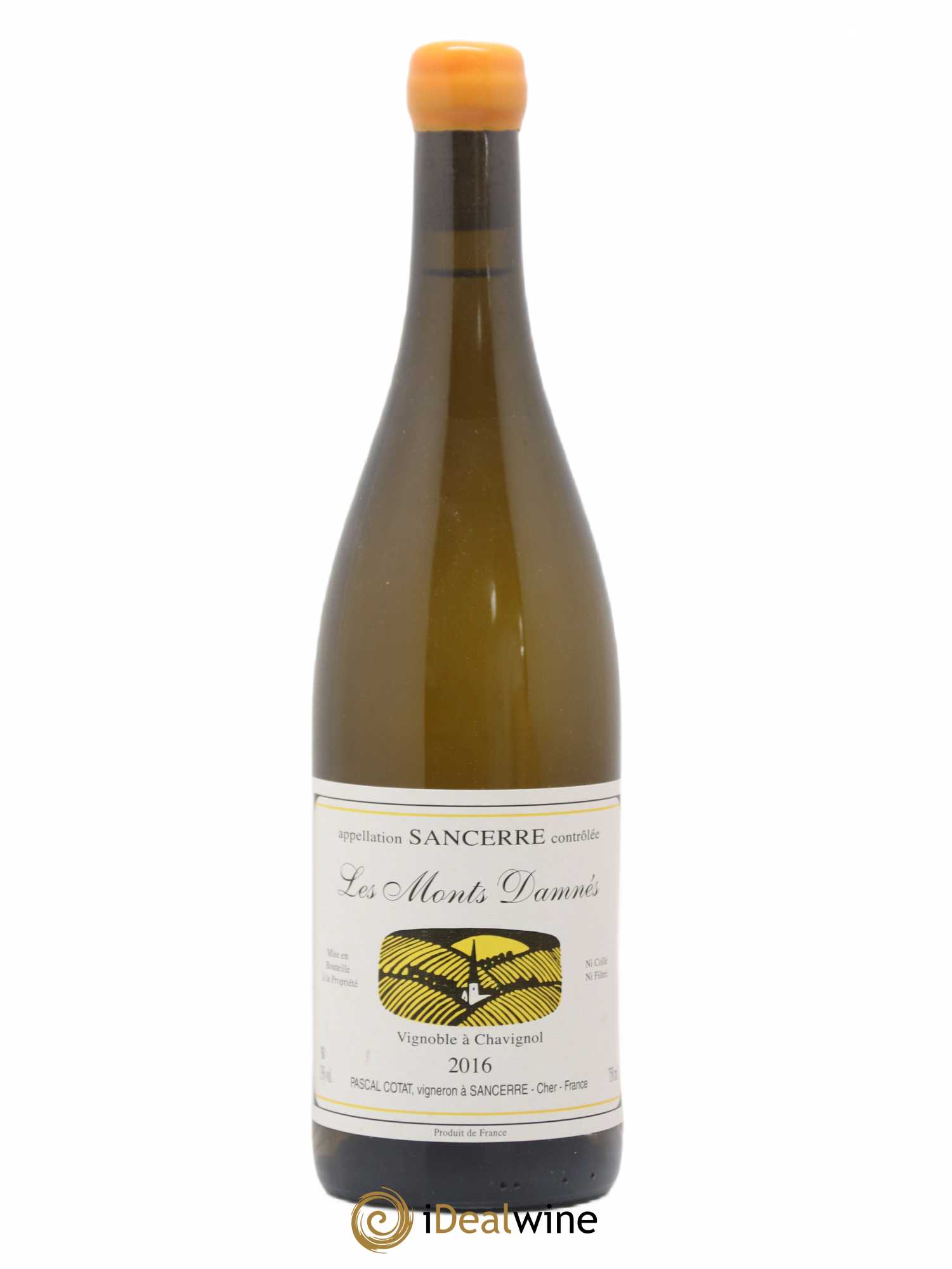 Sancerre Les Monts Damnés Pascal Cotat 2016 - Lot de 1 bouteille - 0