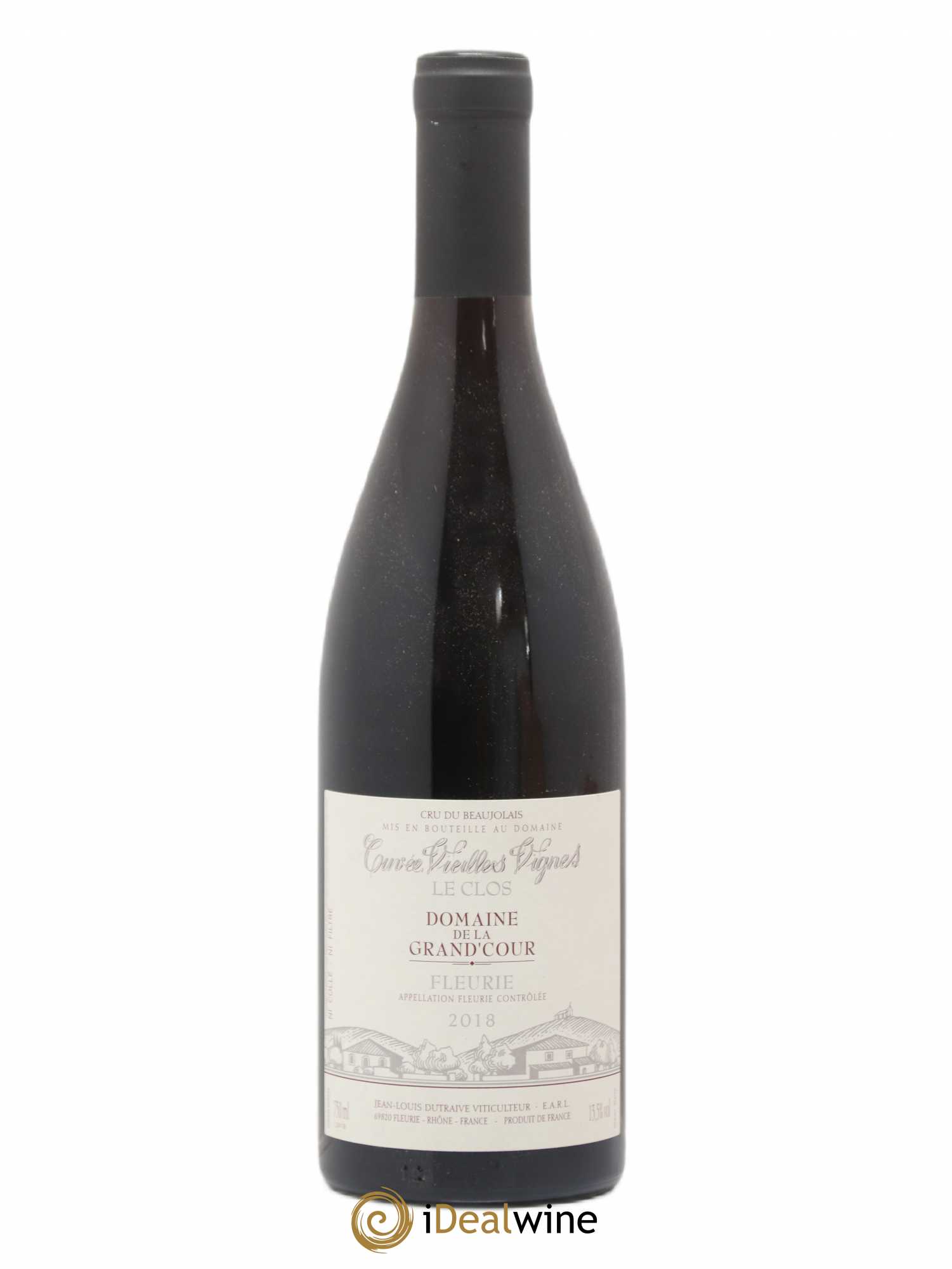 Fleurie Le Clos Vieilles Vignes Grand'cour (Domaine de la) - Jean-Louis Dutraive 2018 - Lot de 1 bouteille - 0