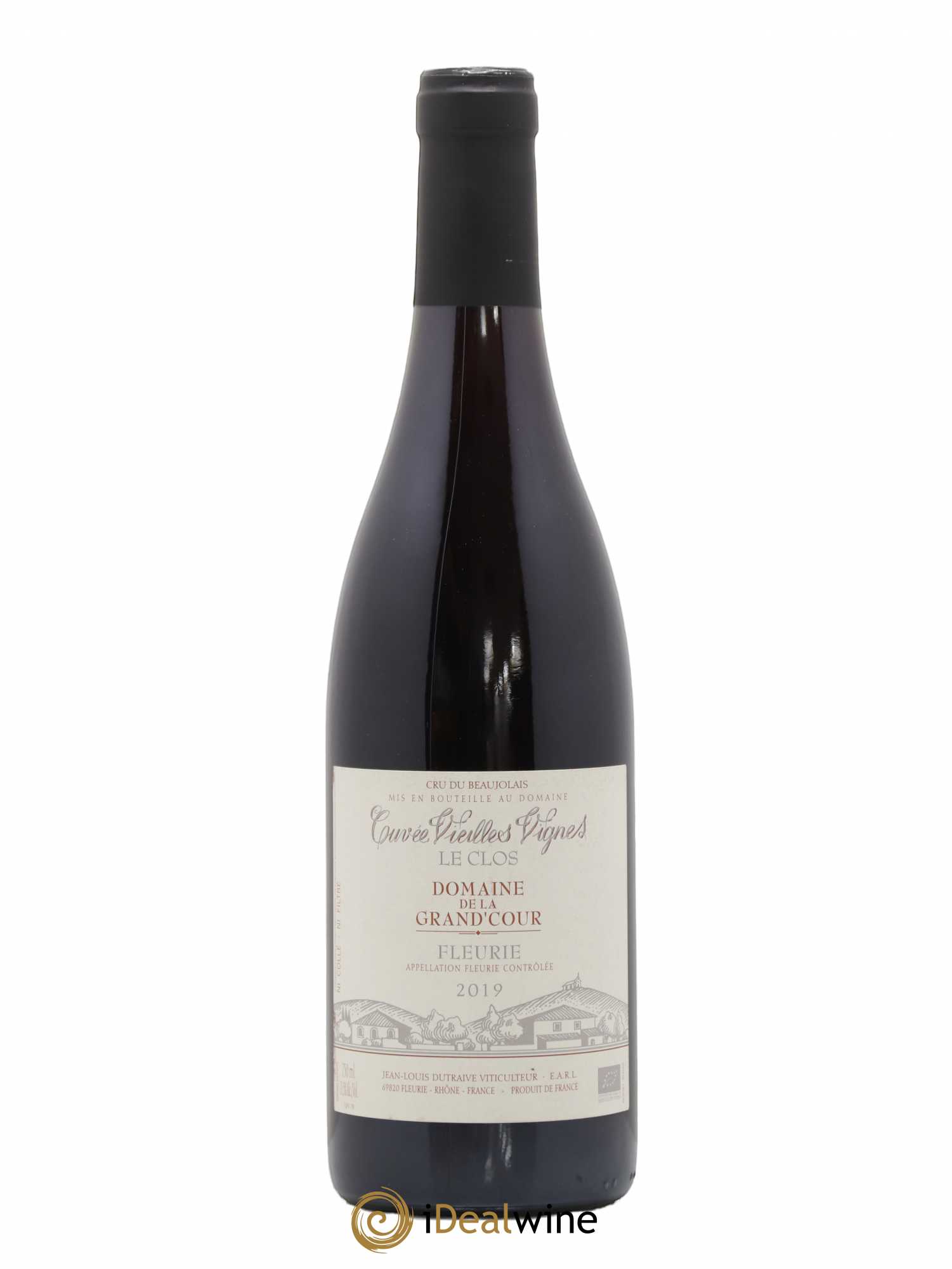 Fleurie Le Clos Vieilles Vignes Grand'cour (Domaine de la) - Jean-Louis Dutraive 2019 - Lot de 1 bouteille - 0