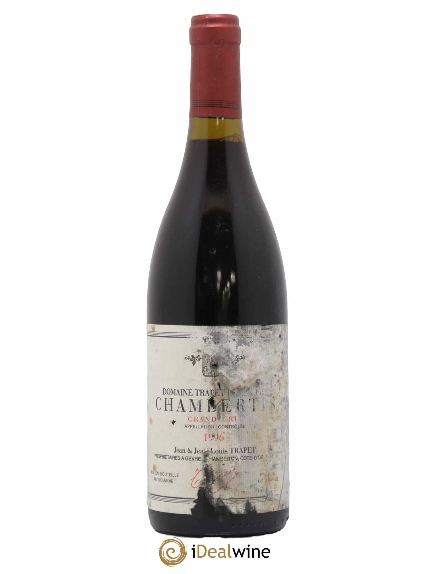 Chambertin Grand Cru Domaine Trapet 1996 - Lot de 1 bouteille - 0