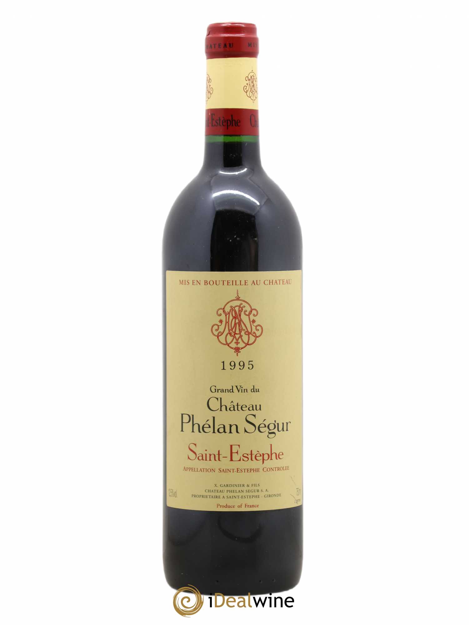 Château Phélan Ségur 1995 - Lot de 1 bouteille - 0
