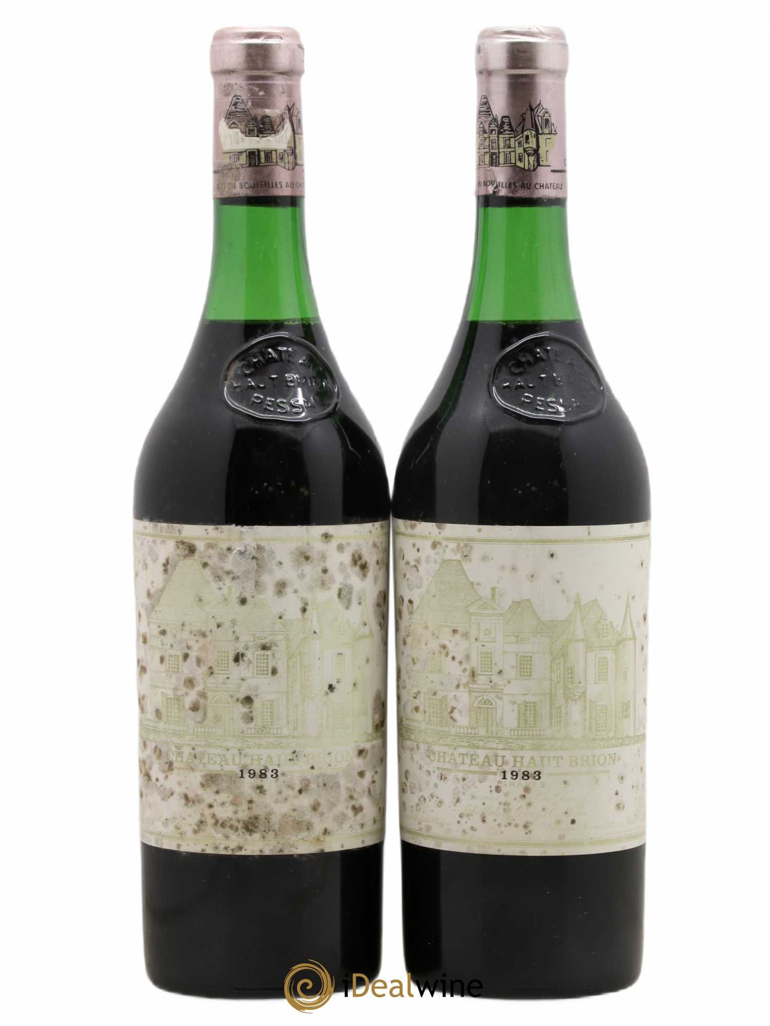 Château Haut Brion 1er Grand Cru Classé 1983 - Lot de 2 bouteilles - 0