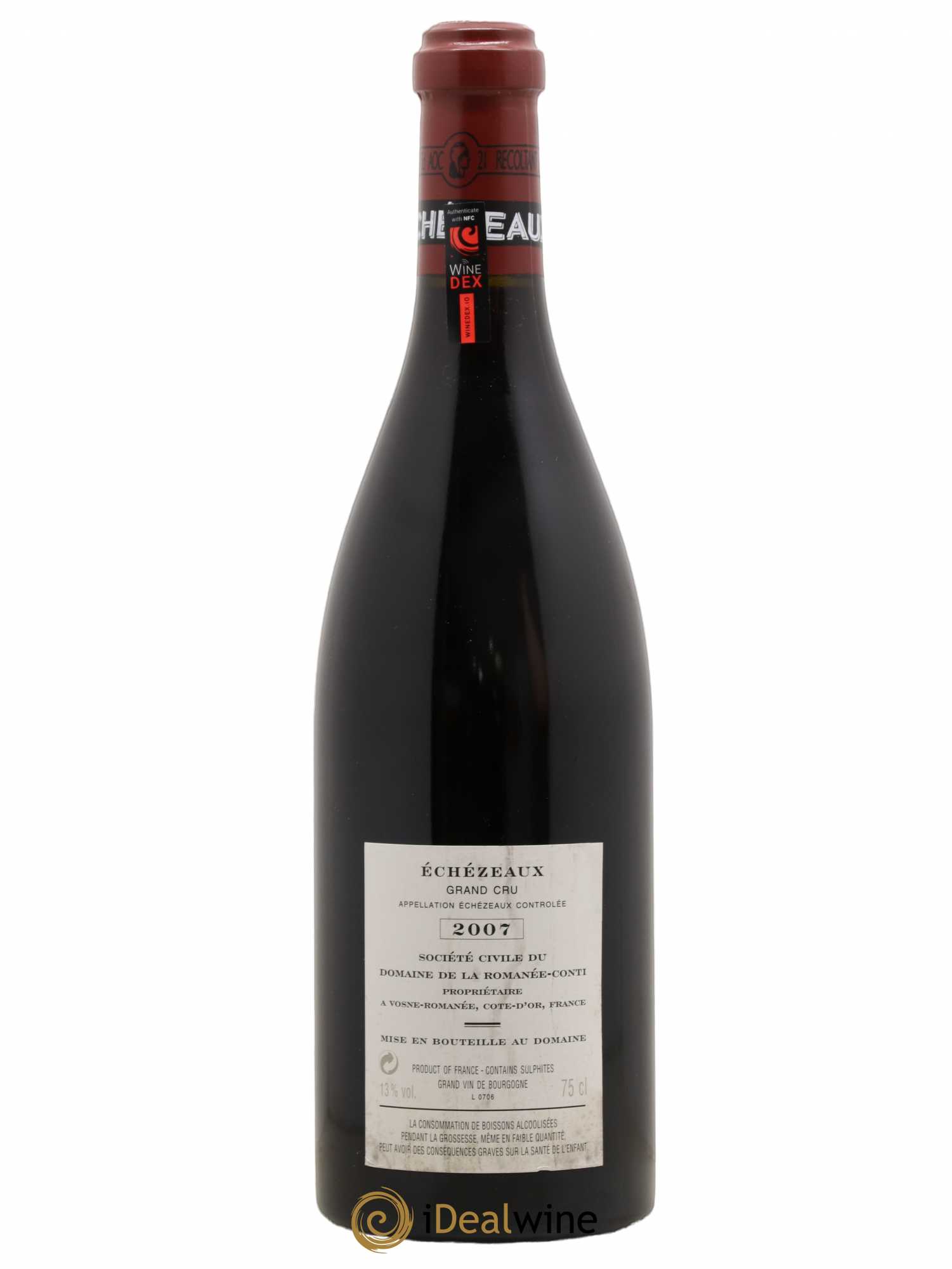 Echezeaux Grand Cru Domaine de la Romanée-Conti 2007 - Lot de 1 bouteille - 1
