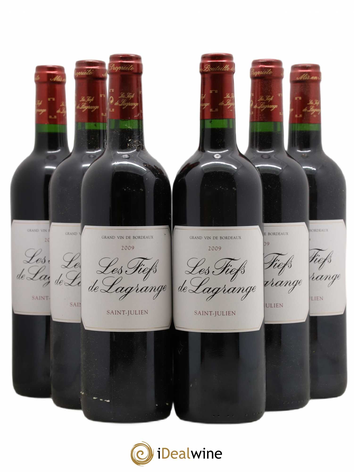 Les Fiefs de Lagrange Second Vin 2009 - Lot de 6 bouteilles - 0