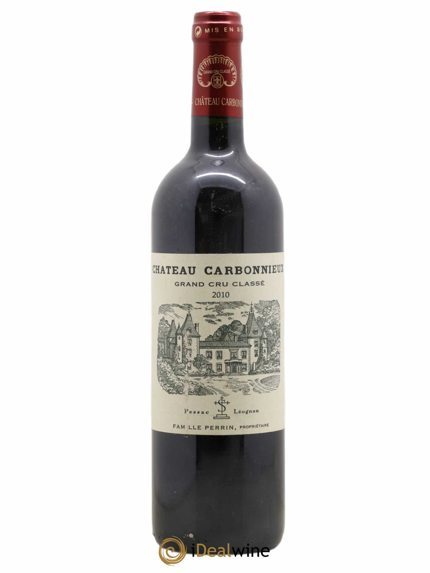 Château Carbonnieux Cru Classé de Graves 2010 - Lot de 1 bouteille - 0